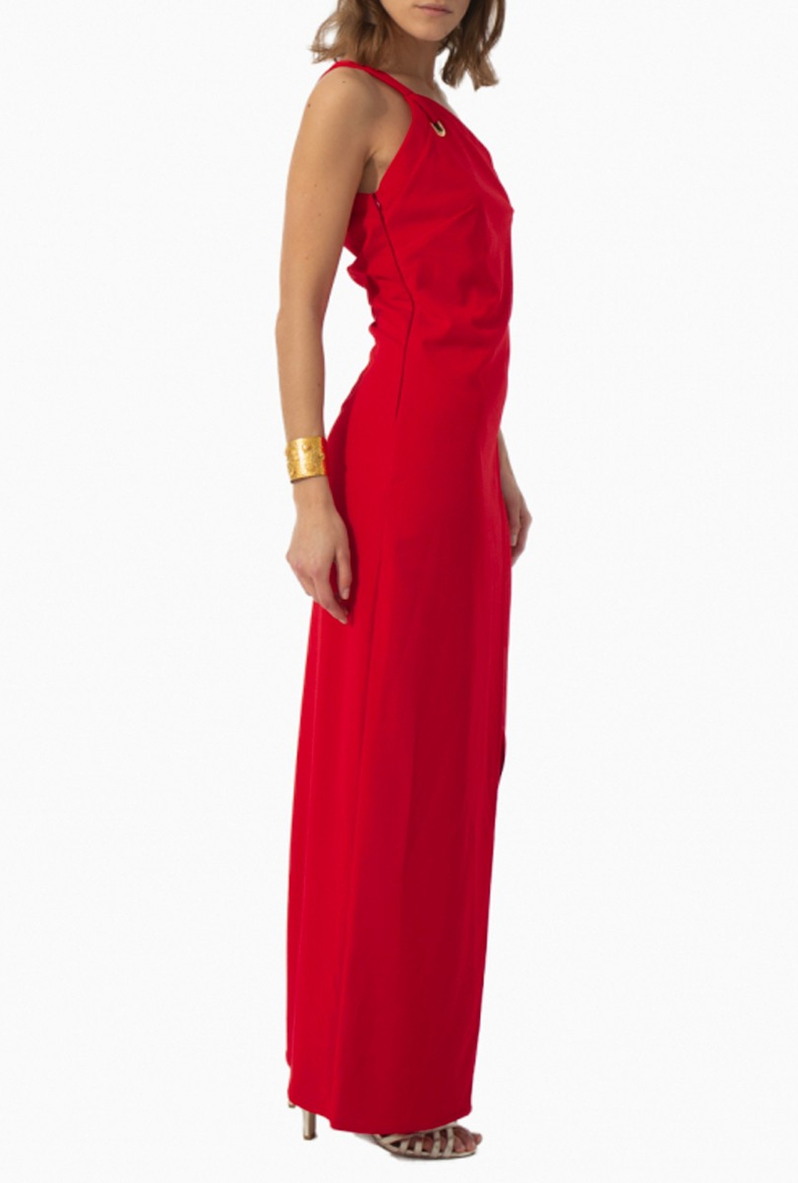 Robe Orna Fahro Elisa Rouge-Exclusivité web