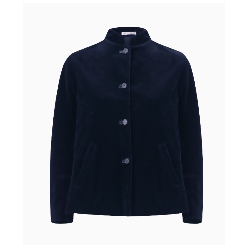 Veste Irie Wash Velours Bleu Nuit