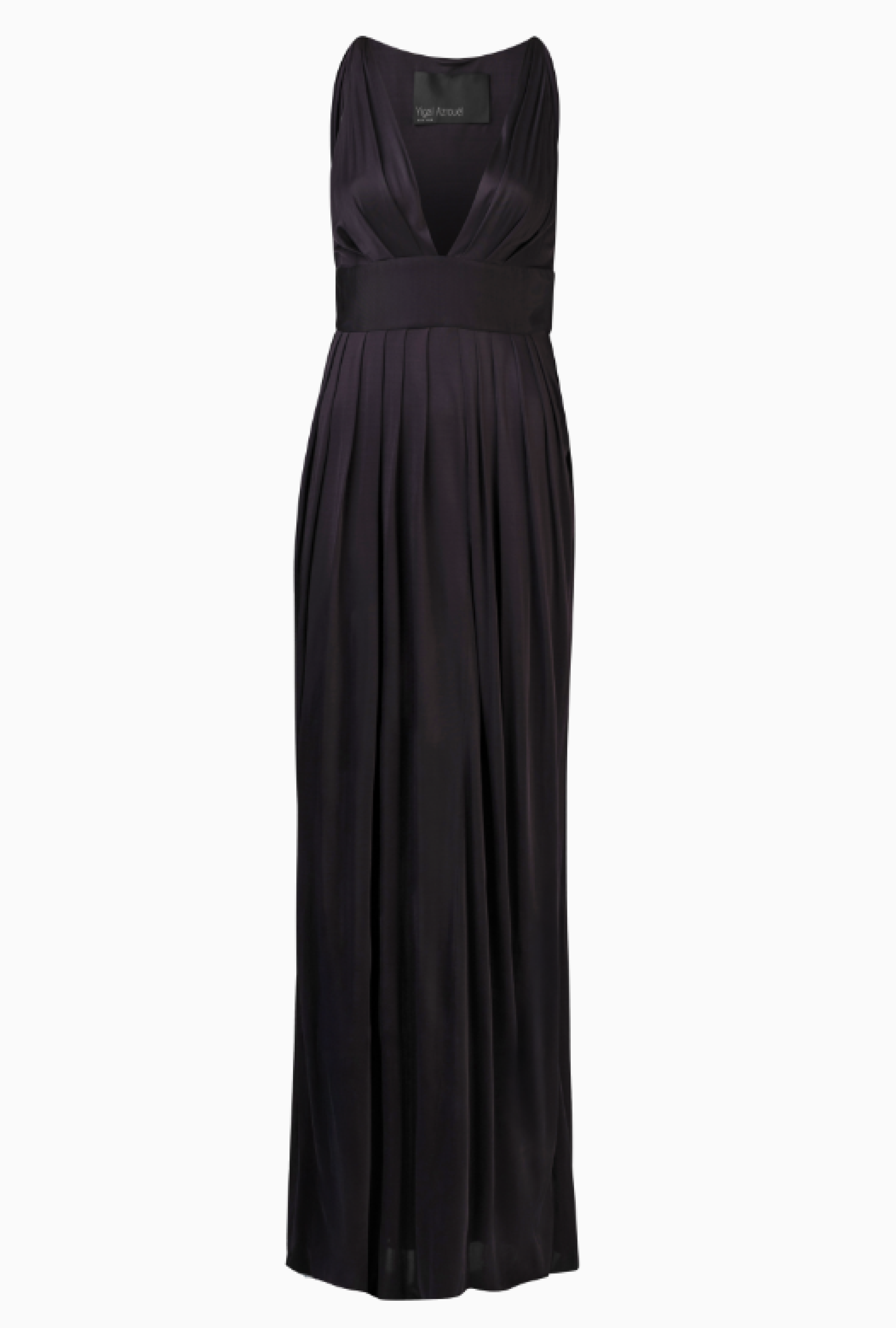 Robe Yigal Azrouel Purple Drapé