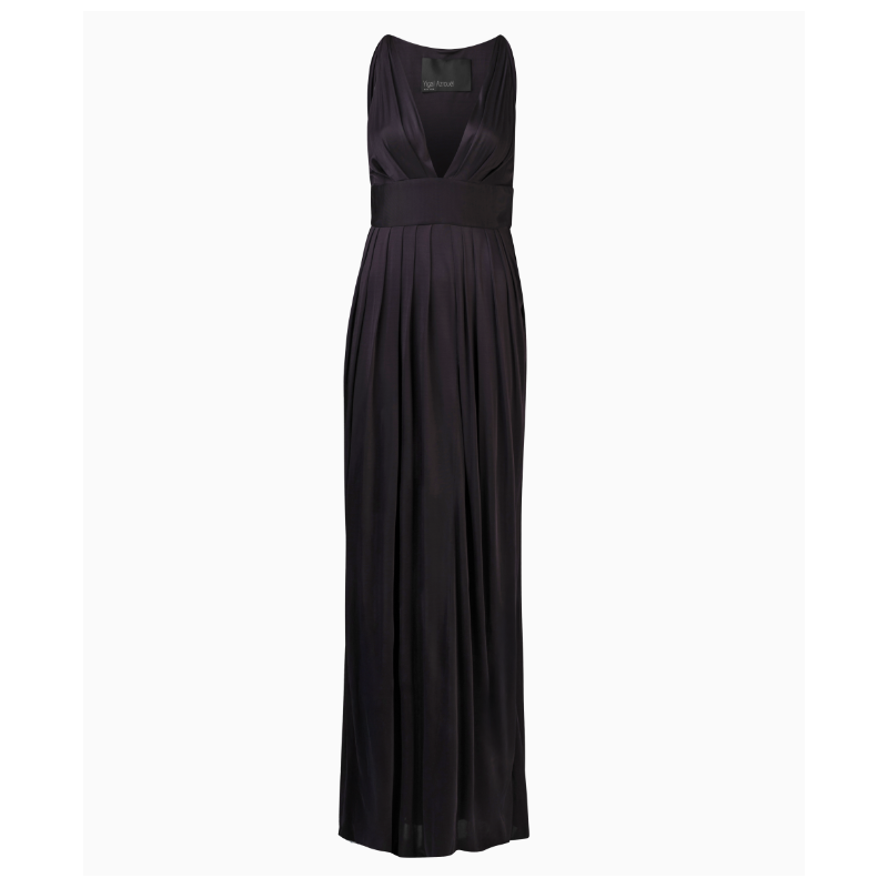 Robe Yigal Azrouel Purple Drapé