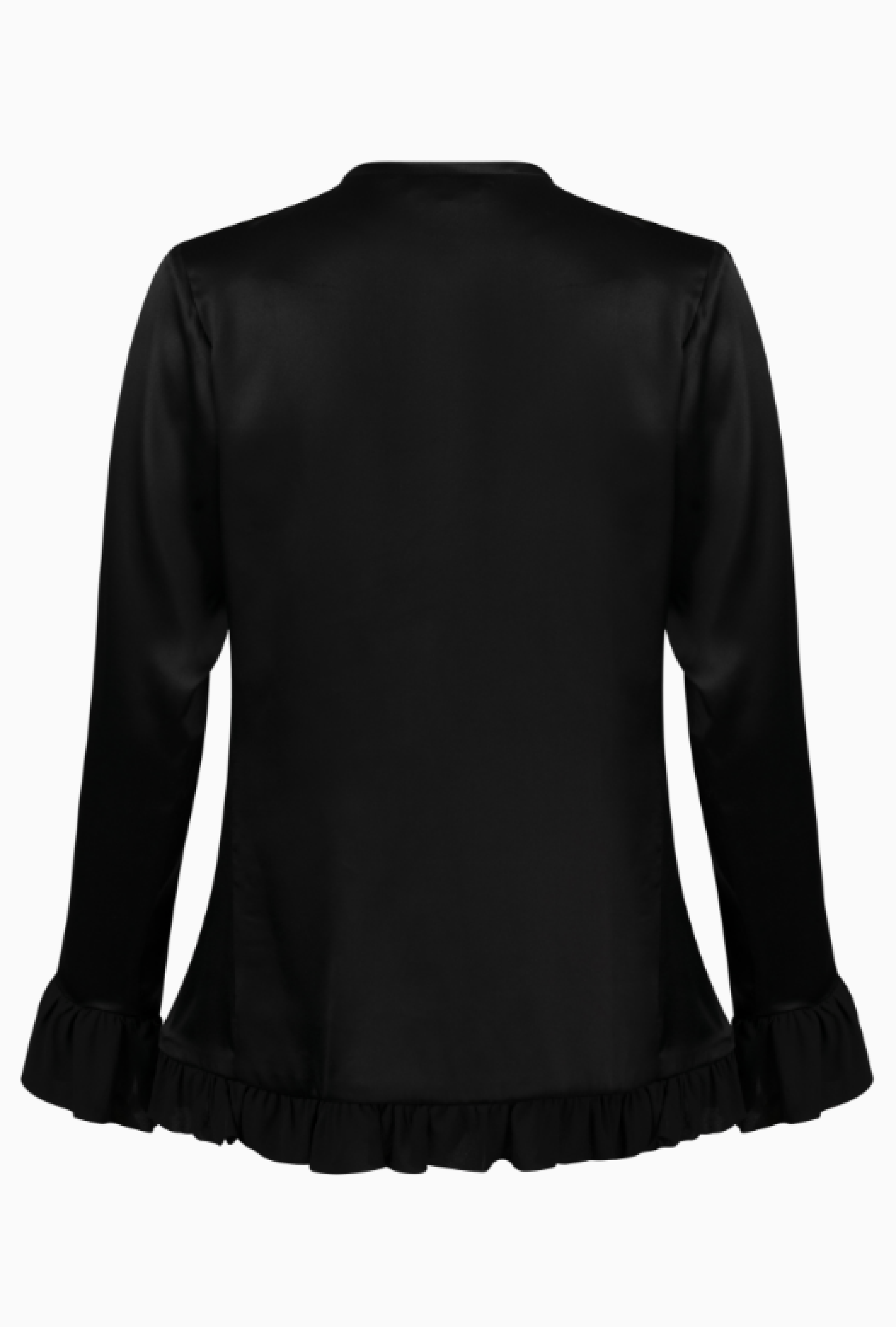 Chemise Yves Saint Laurent Silk Ruffle