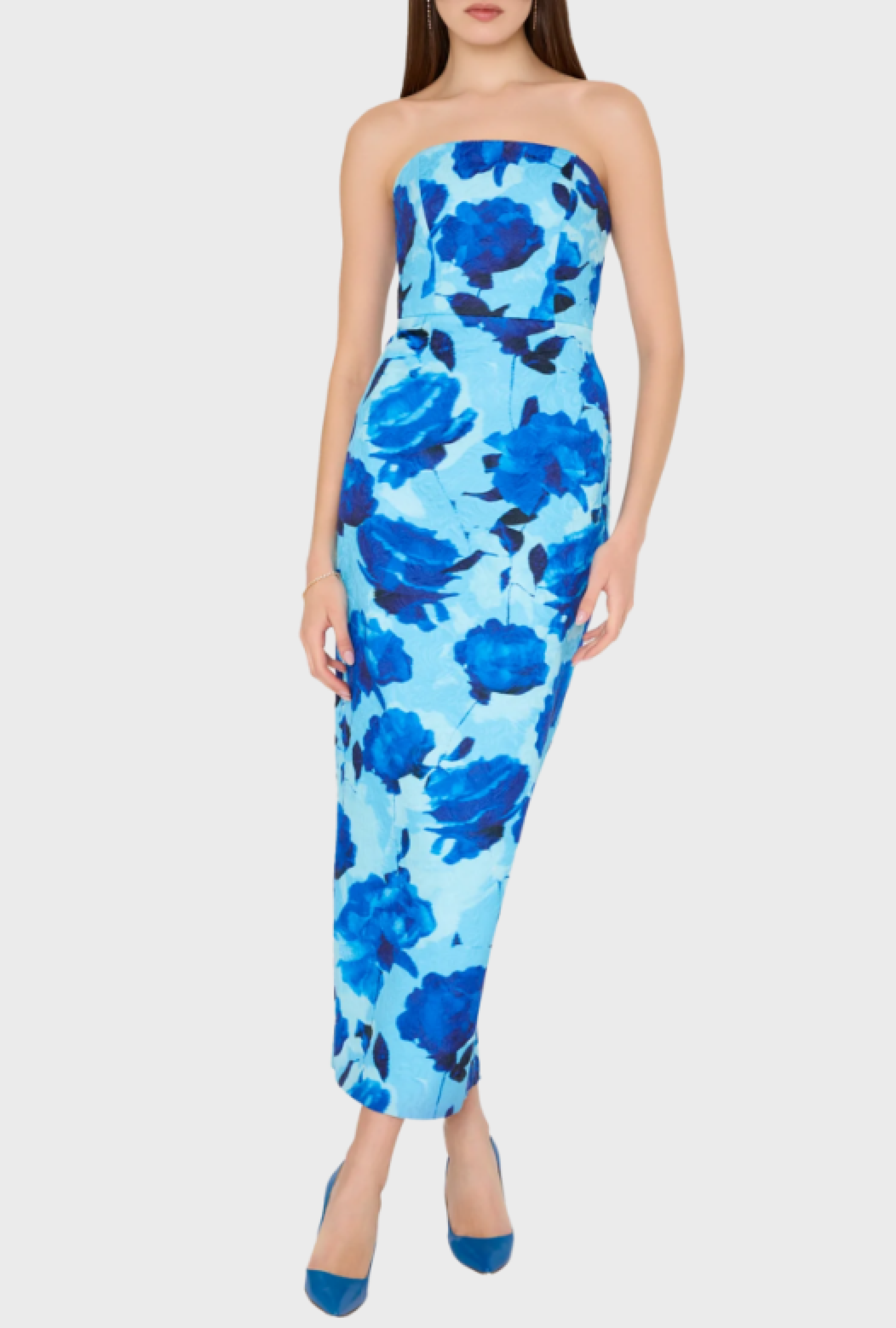 Robe Milly Orion Blue Blossom