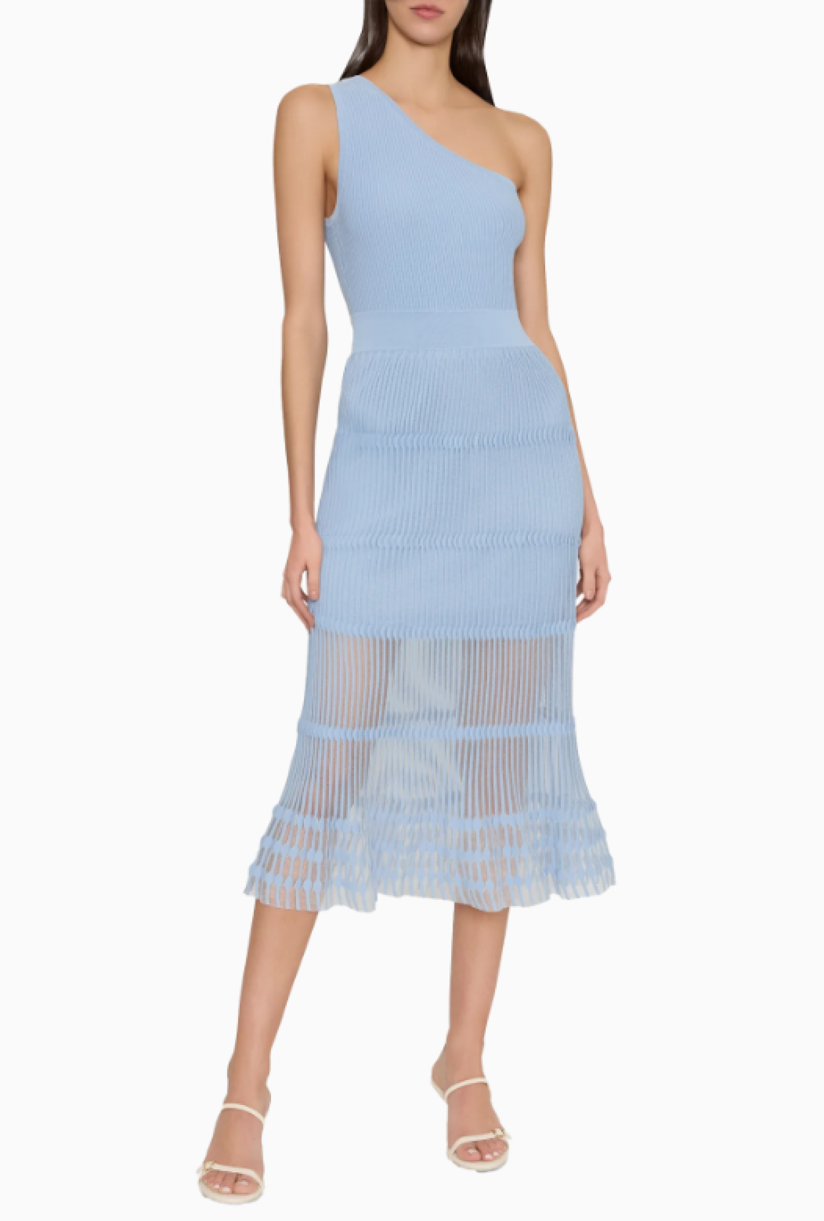 Robe Milly One Shoulder Knit