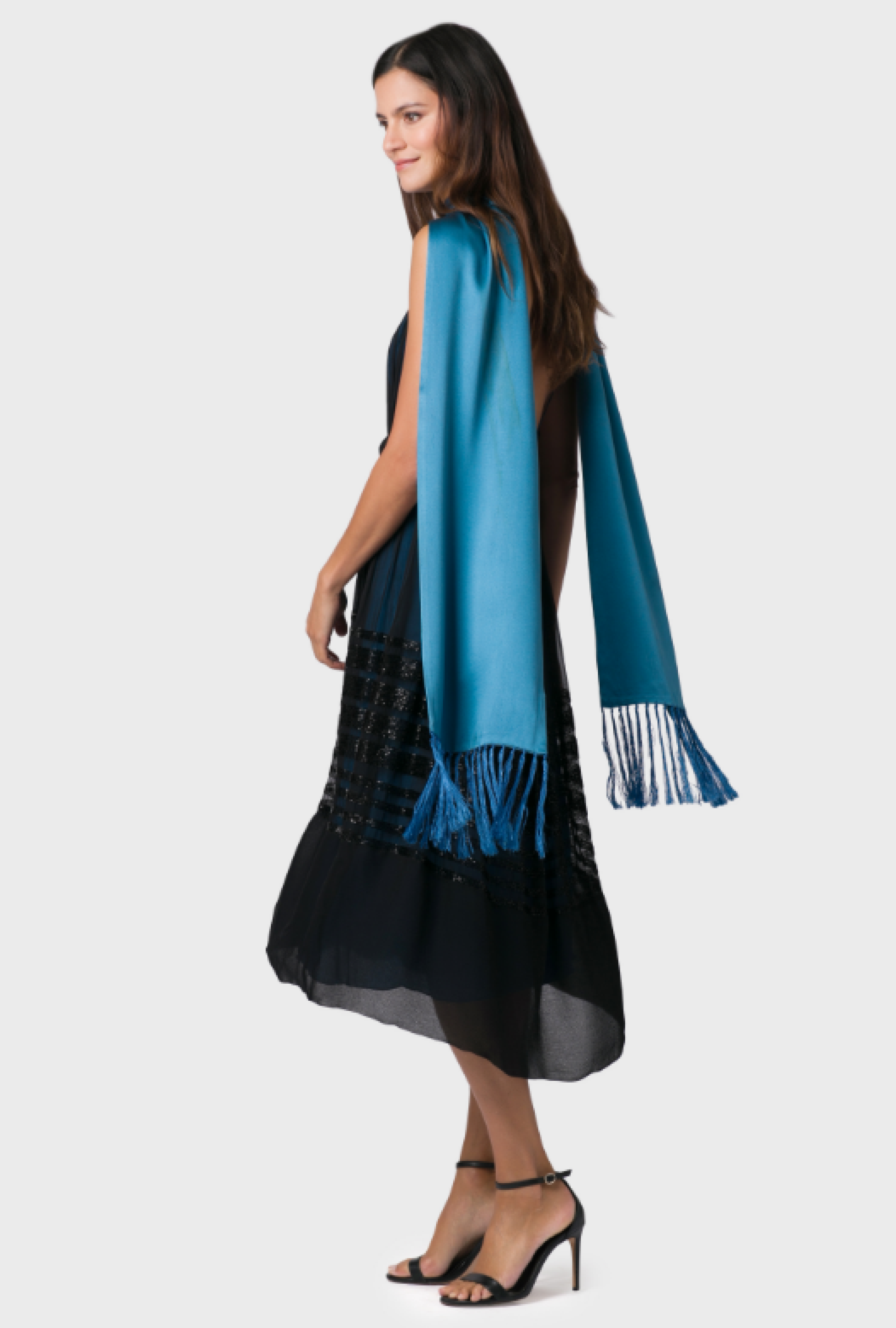 Étole Chloe Feather FW2005 par Phoebe Philo