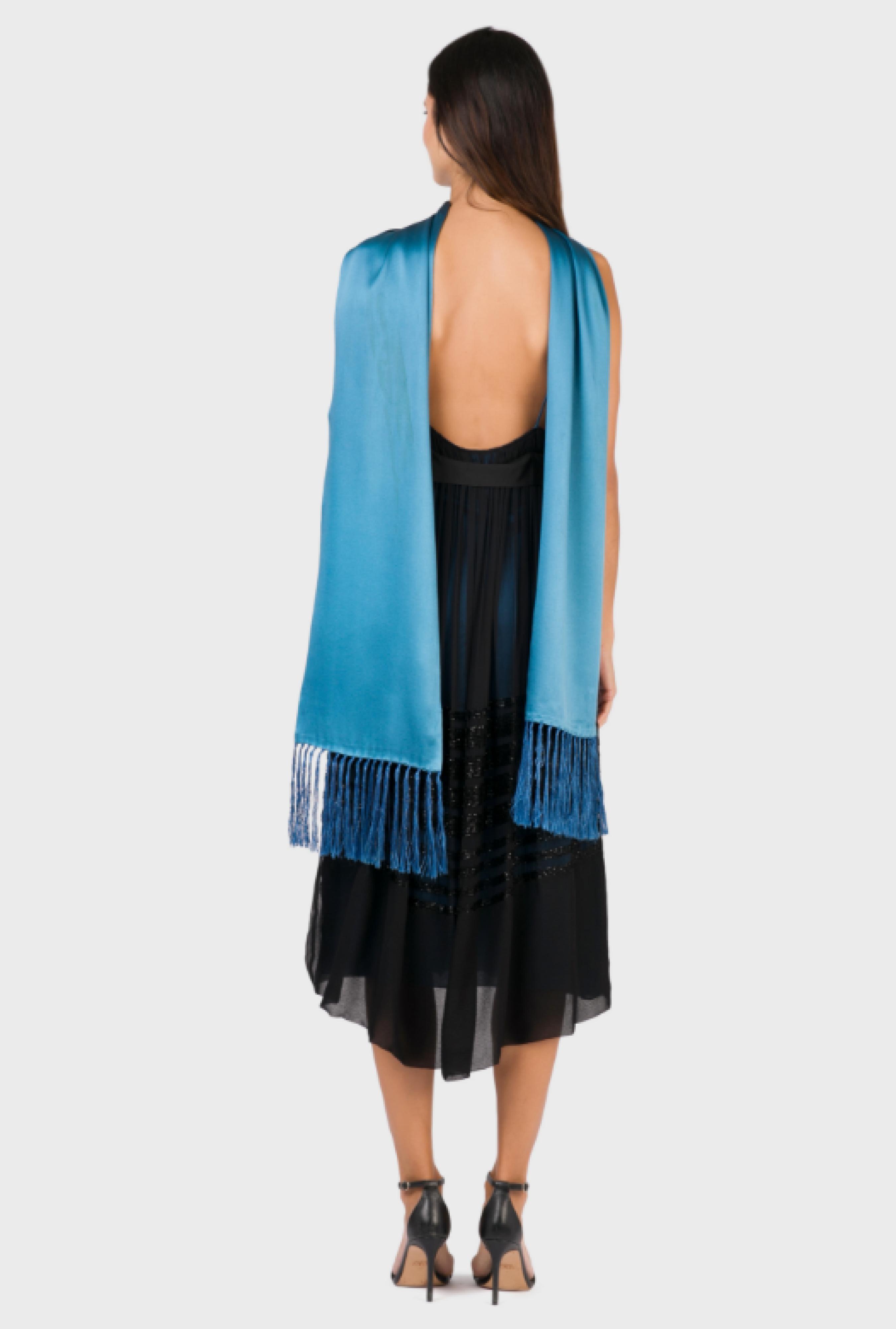 Étole Chloe Feather FW2005 par Phoebe Philo