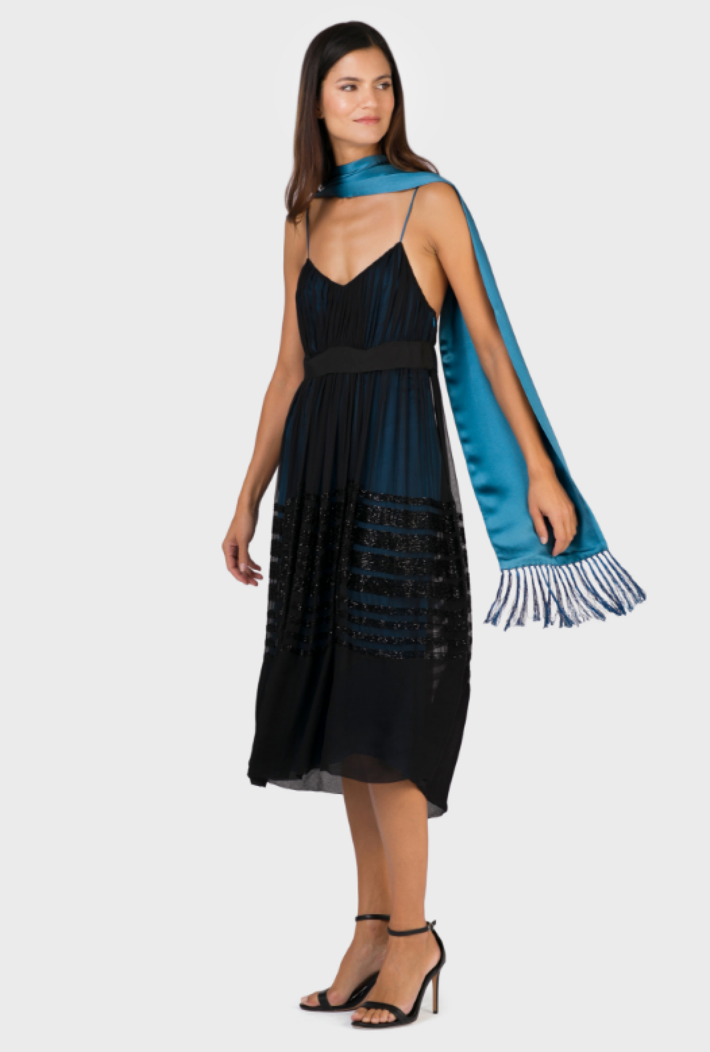 Étole Chloe Feather FW2005 par Phoebe Philo