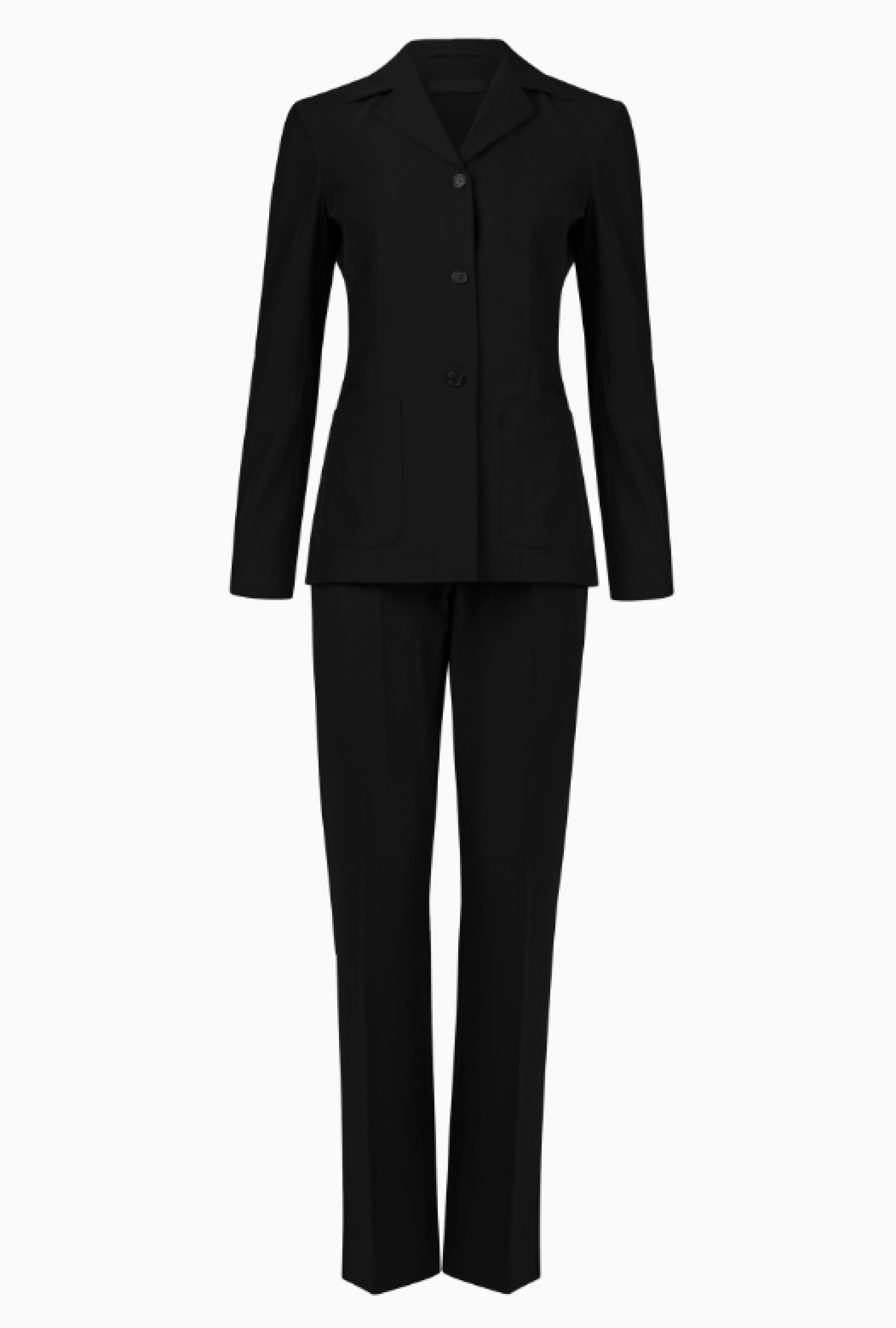 Tailleur Prada Noir Architecturé SS1996