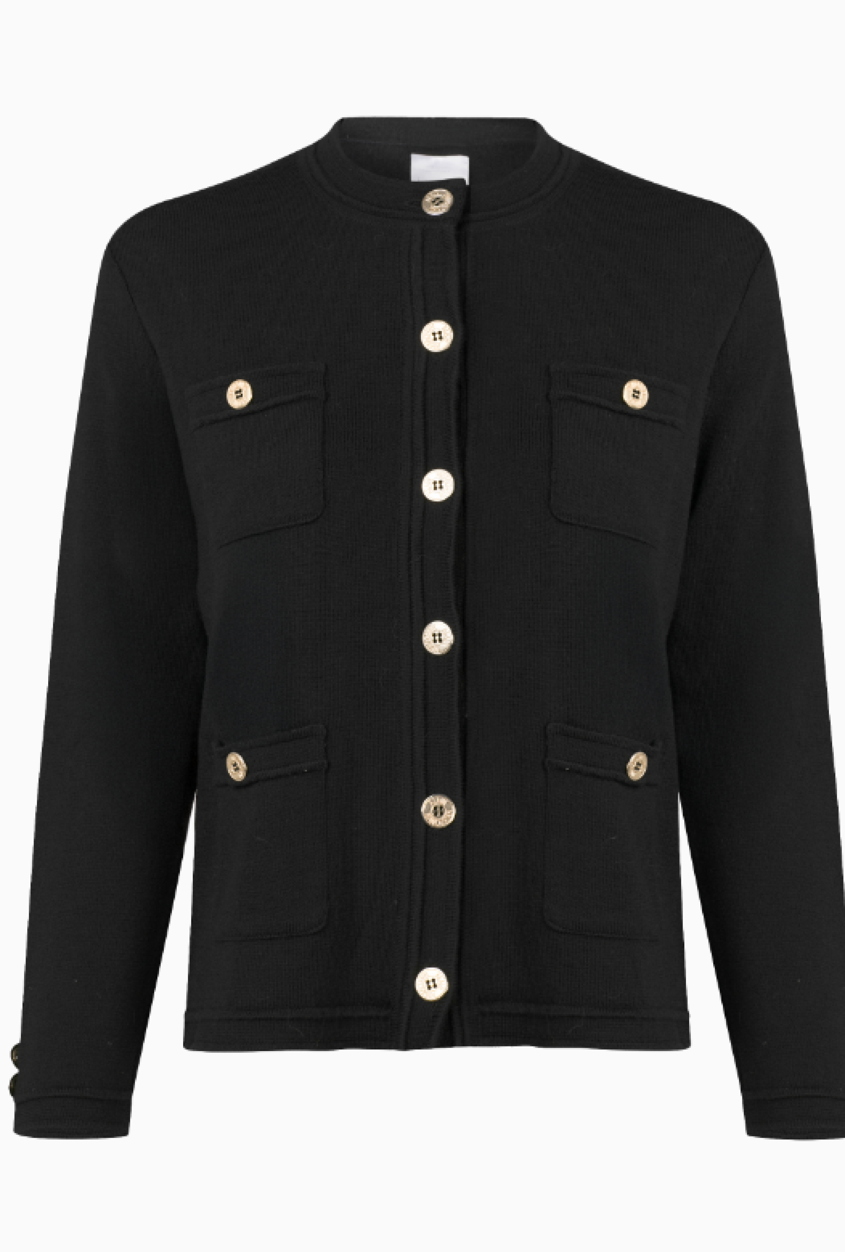 Veste Vintage Noir Précieux
