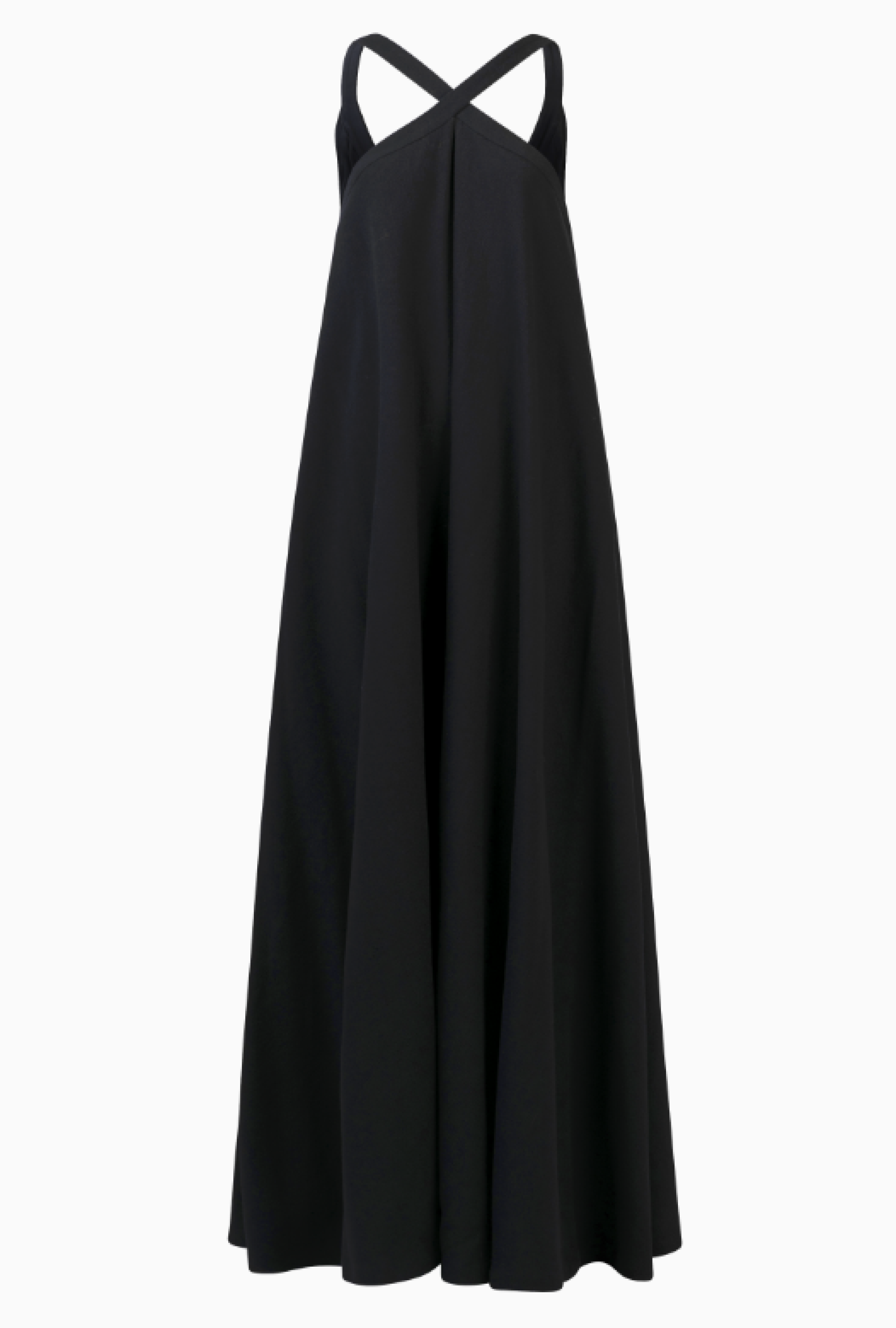 Robe Christian Dior Noire Architecturale Ss2017 Par Maria Grazia Chiuri