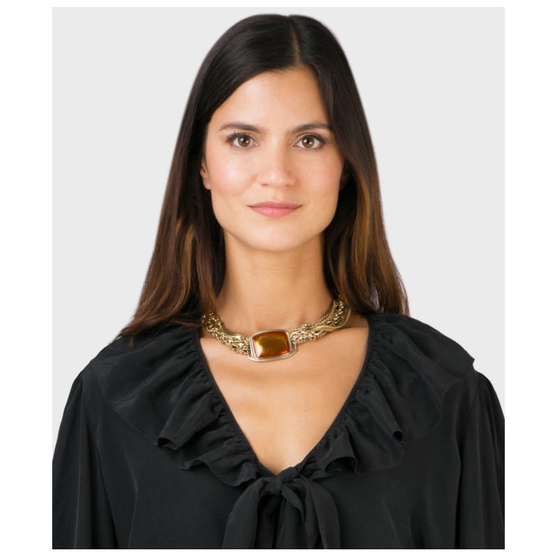 Collier Celine Ambre Royal