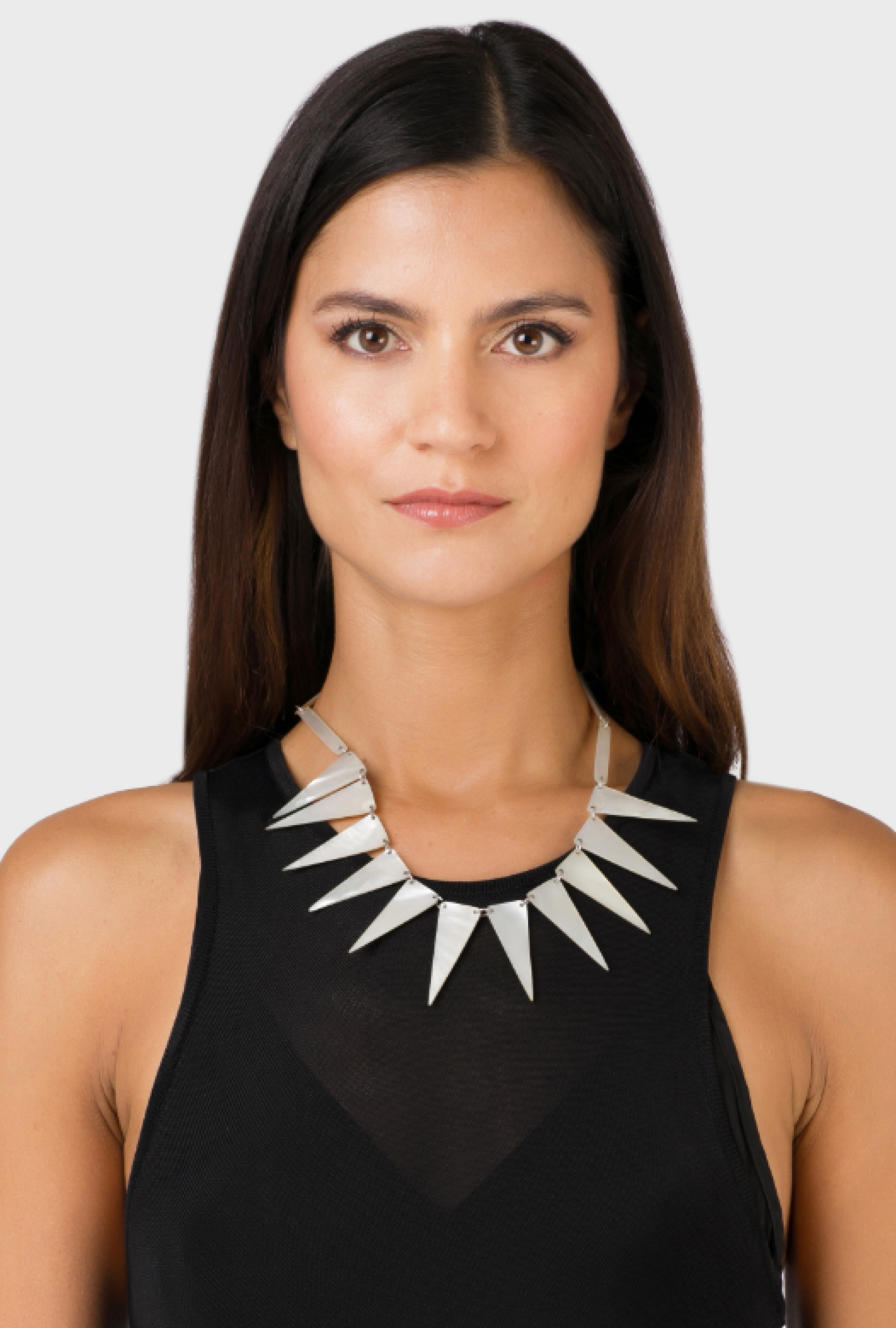 Collier Vintage Dent Nacrée