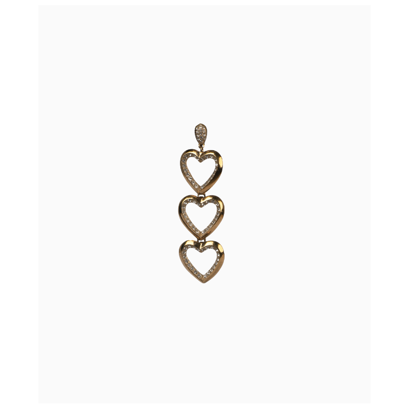 Mono Boucle Azzaro Golden Hearts