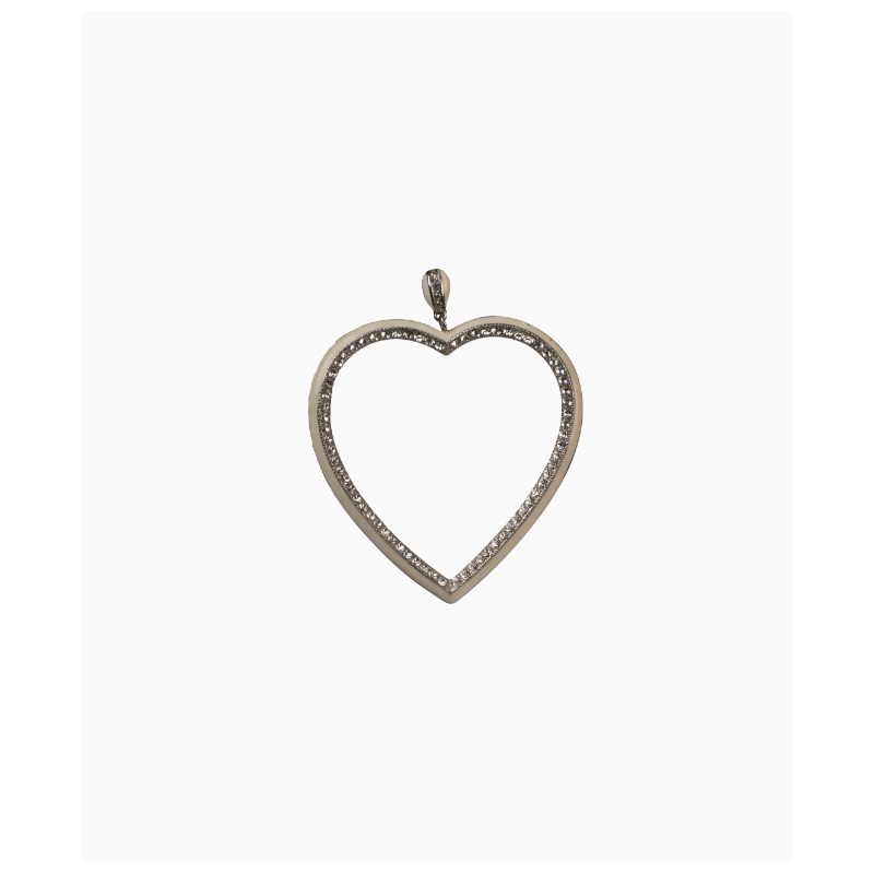 Mono Boucle Azzaro Silver Heart