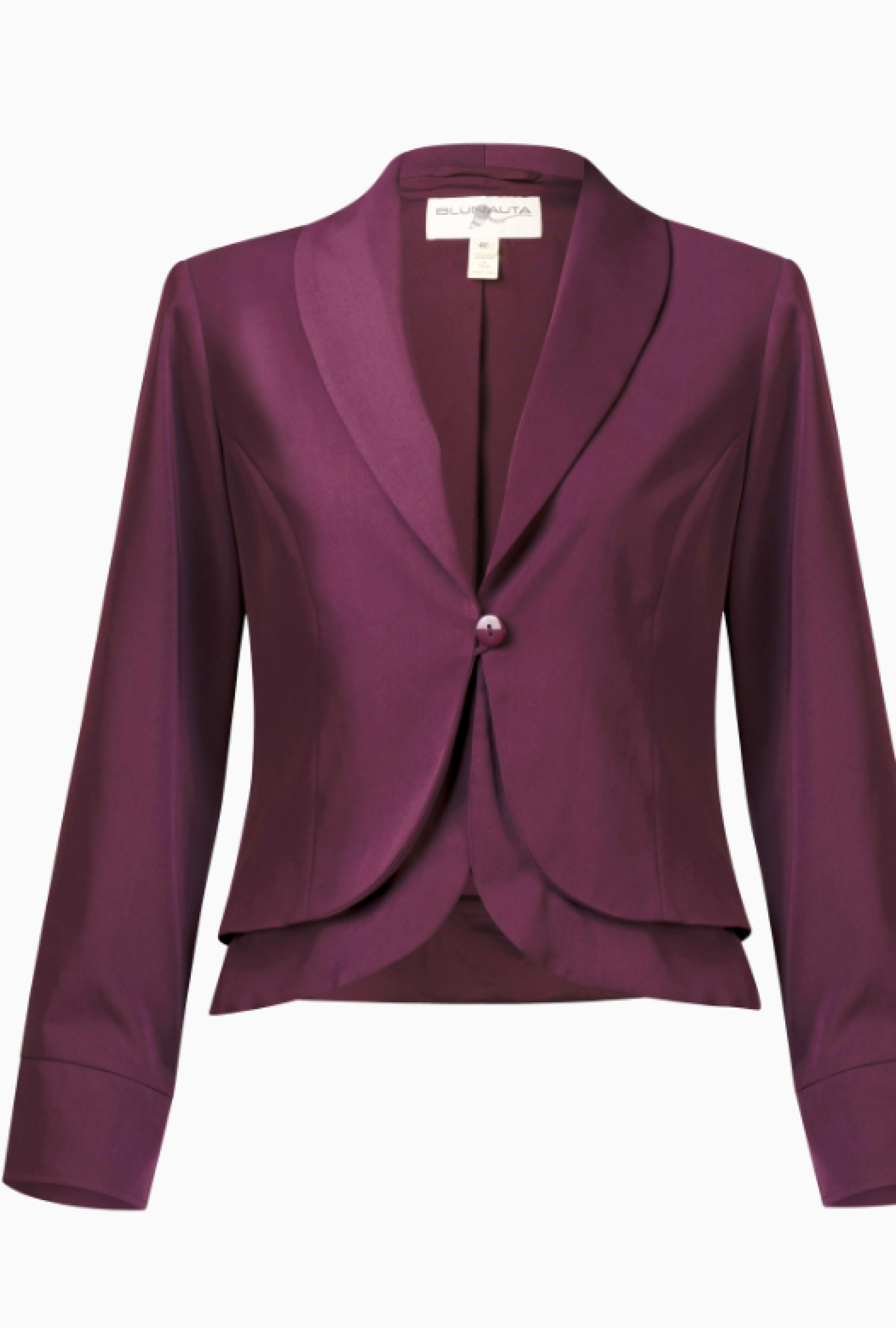 Veste Vintage Bordeaux Élégance