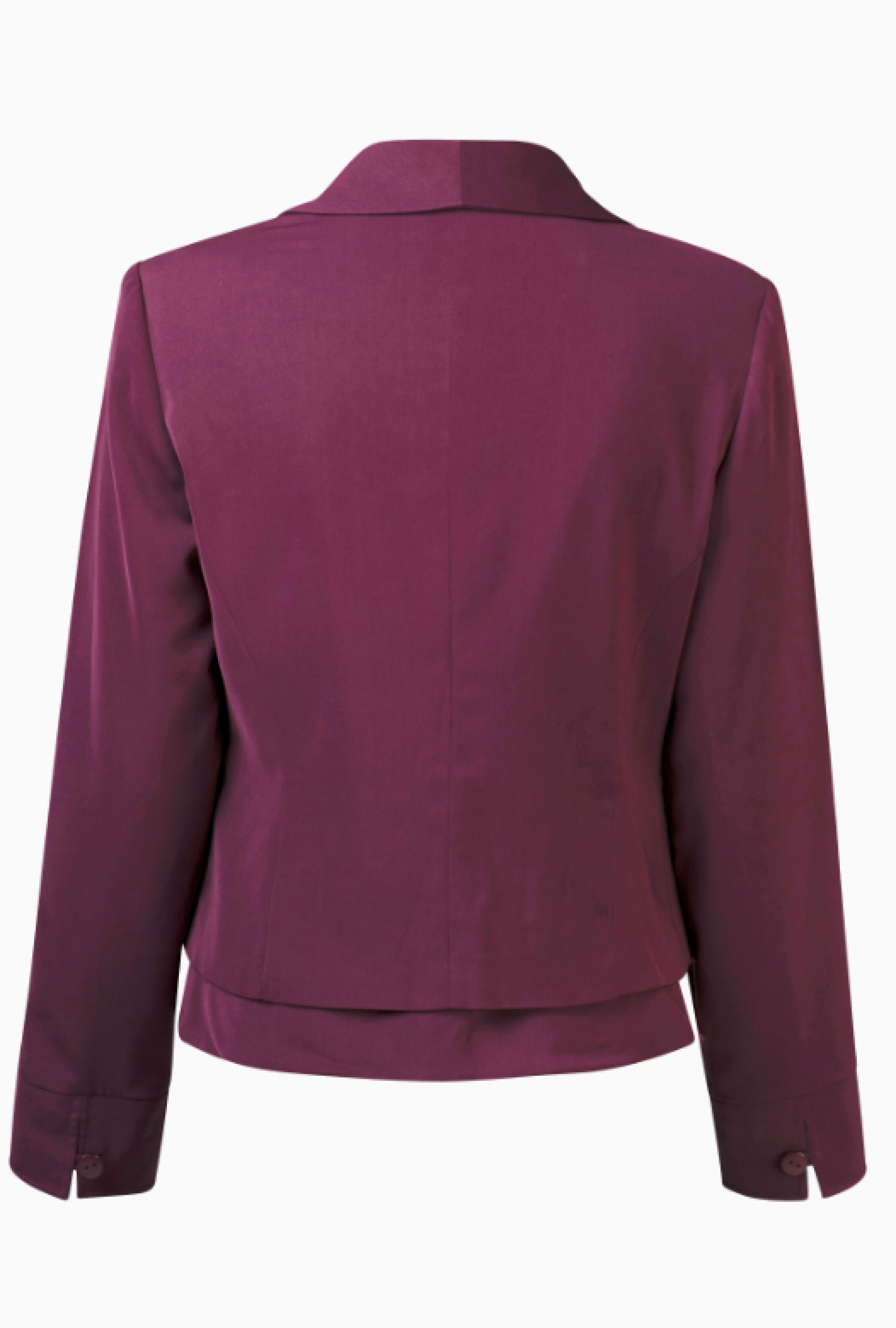 Veste Vintage Bordeaux Élégance