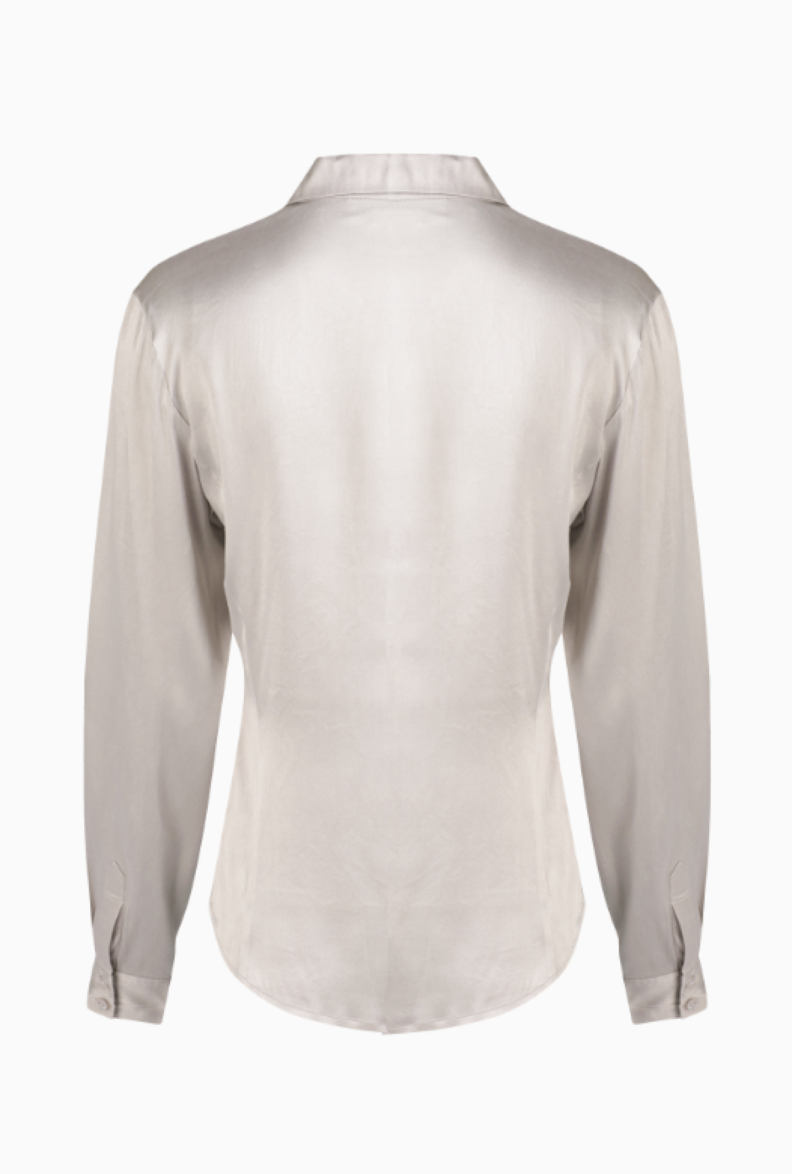 Chemise Vintage Satin Ivoire