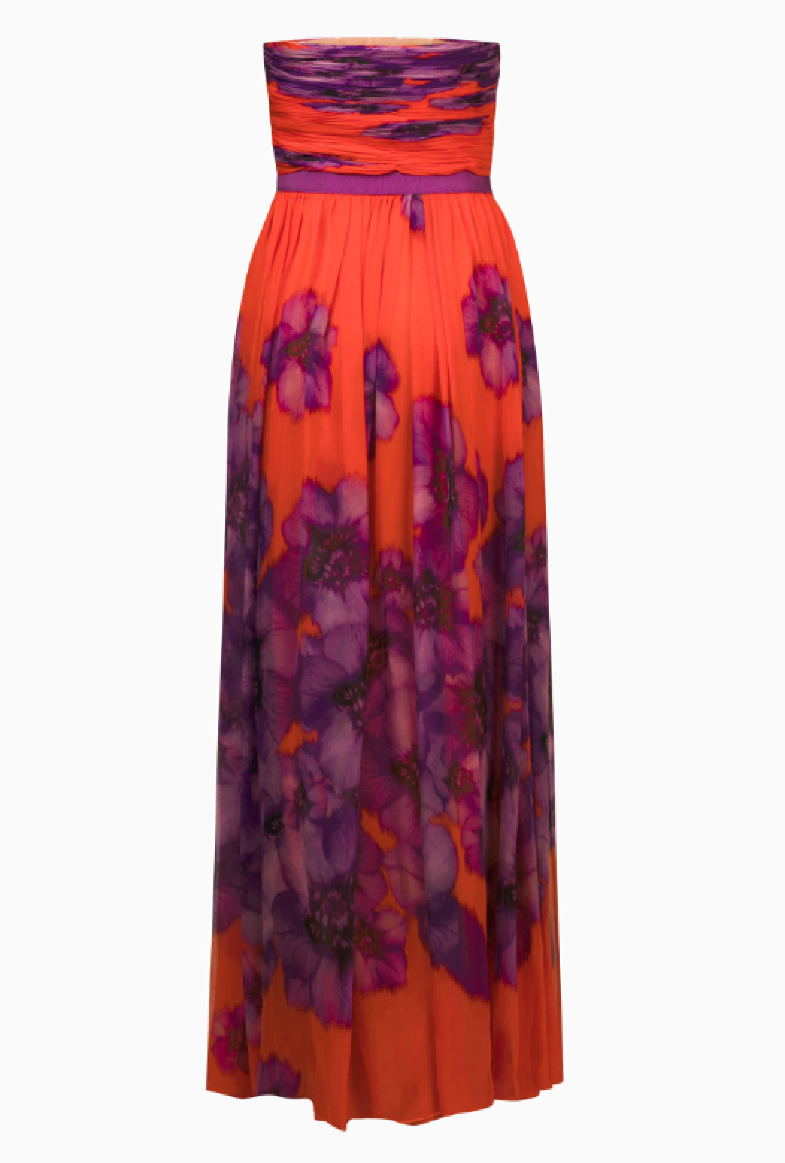 Robe Giambattista Valli Bustier Floral 2012