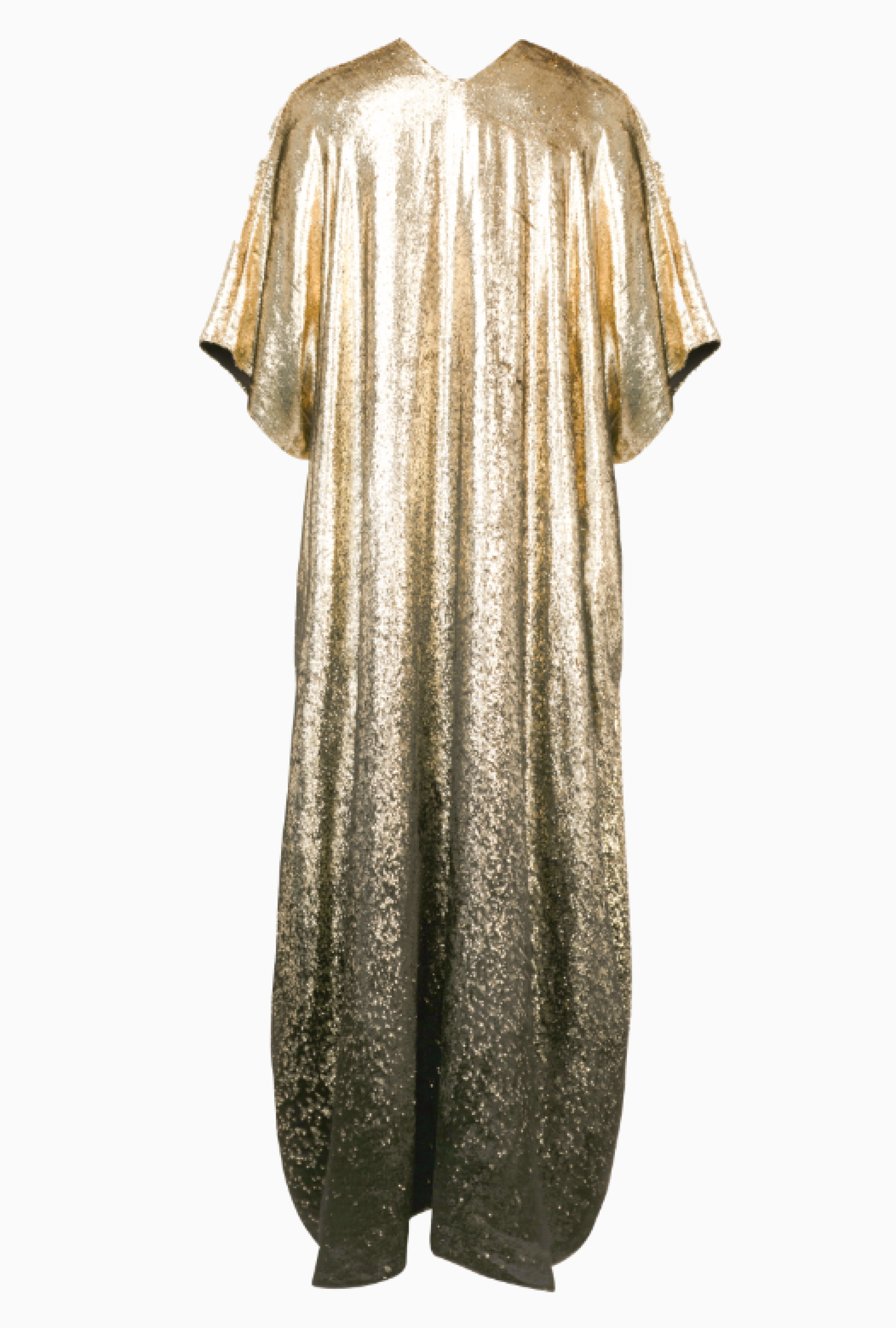 Robe Vintage Kaftan Lamé Doré