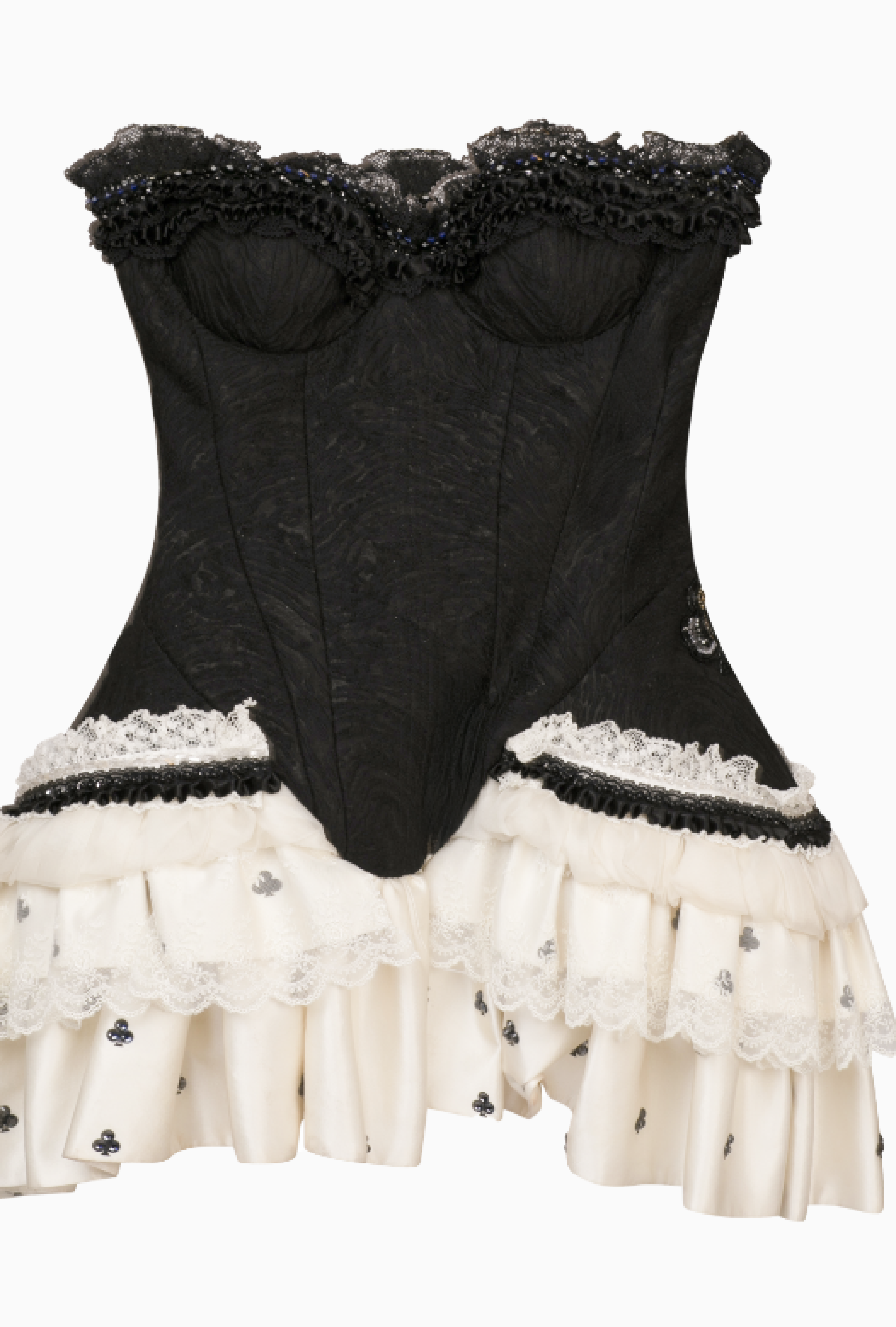 Robe Vintage Corset Mini Baroque