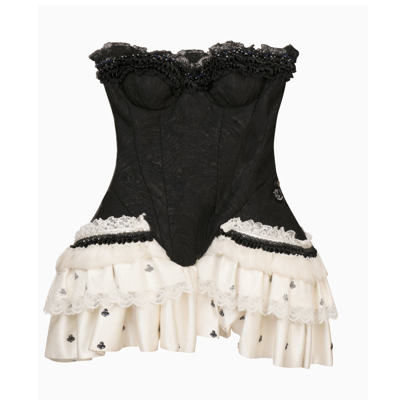 Robe Vintage Corset Mini Baroque