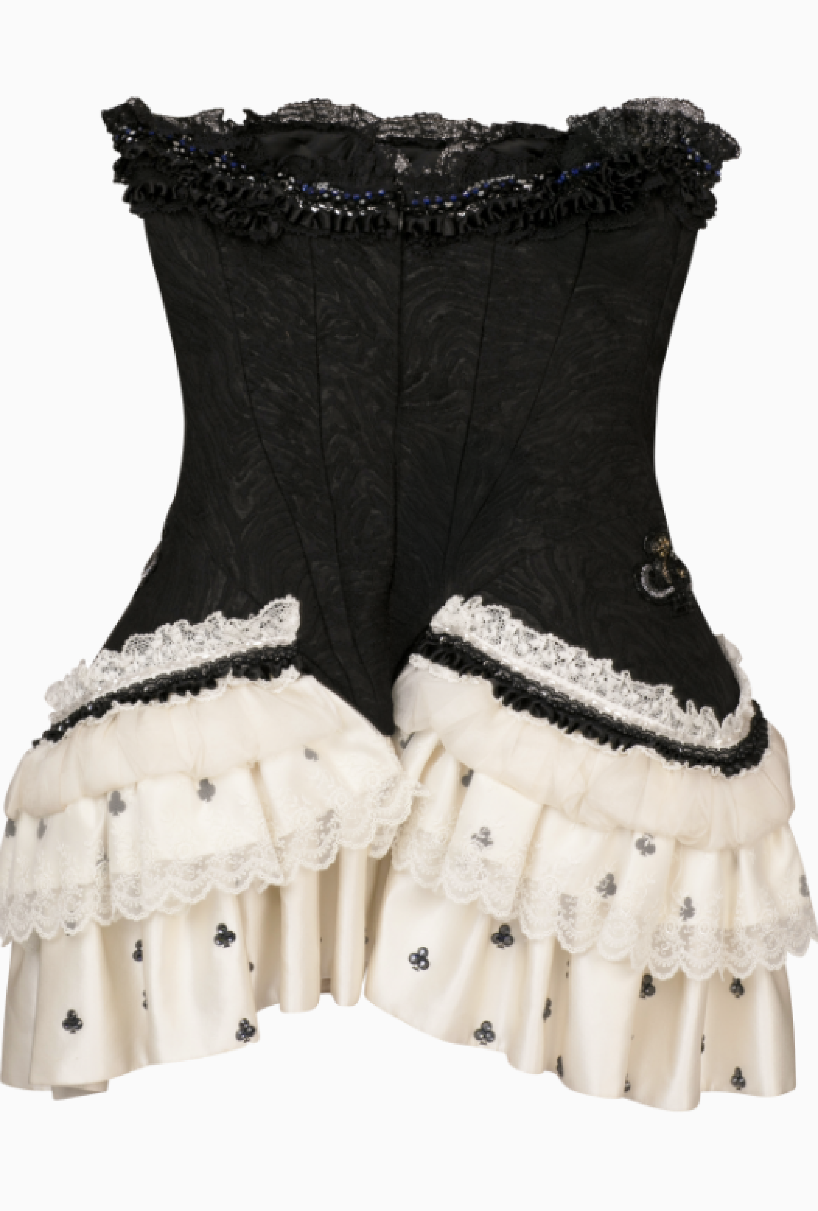 Robe Vintage Corset Mini Baroque
