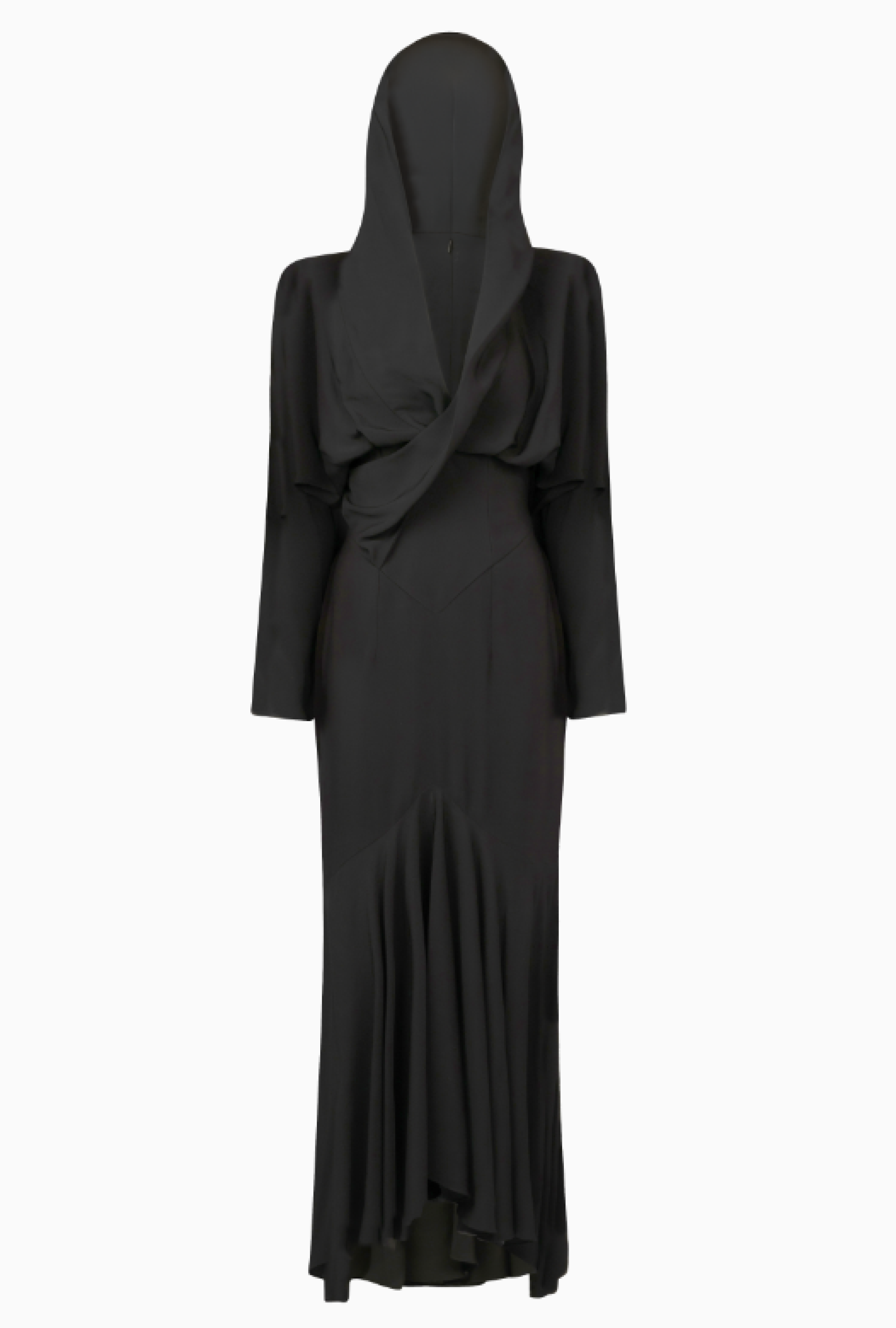Robe Alexandre Vauthier Drapé Hooded