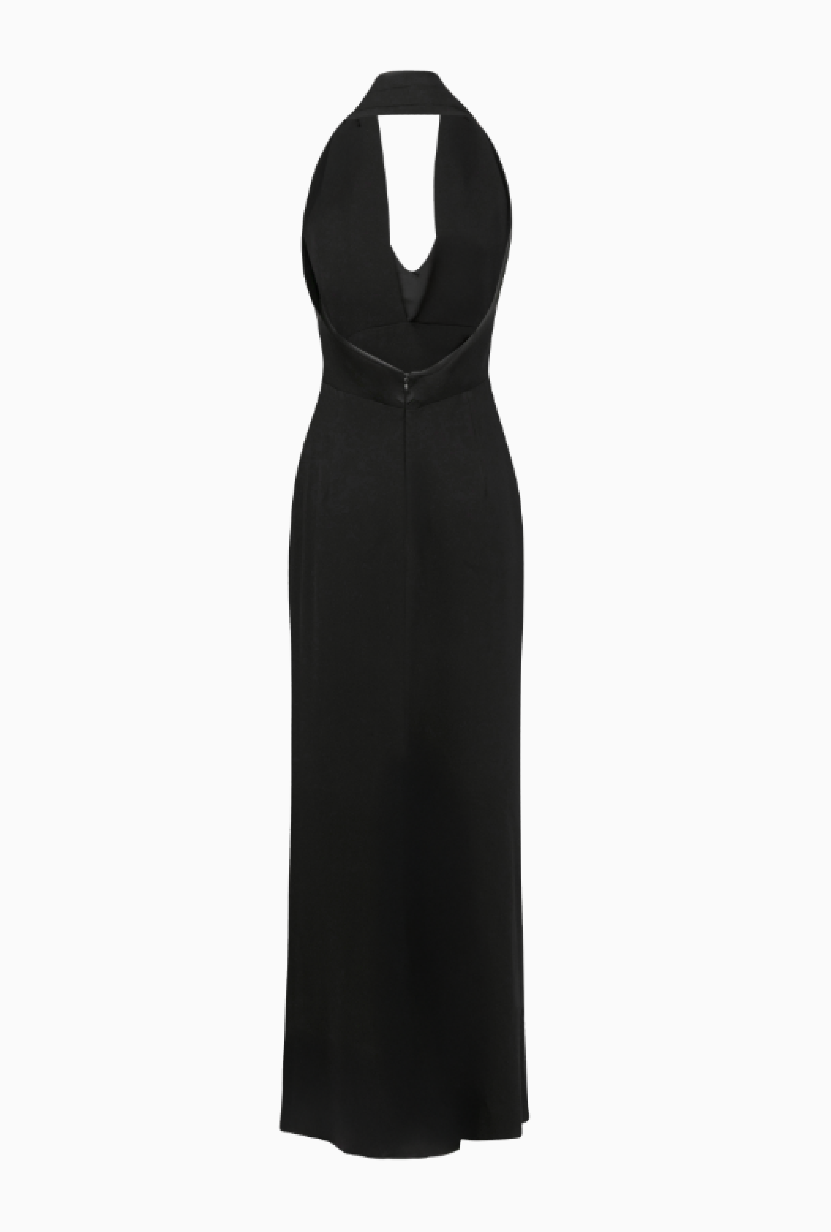 Robe Max Mara Long Halter Noir