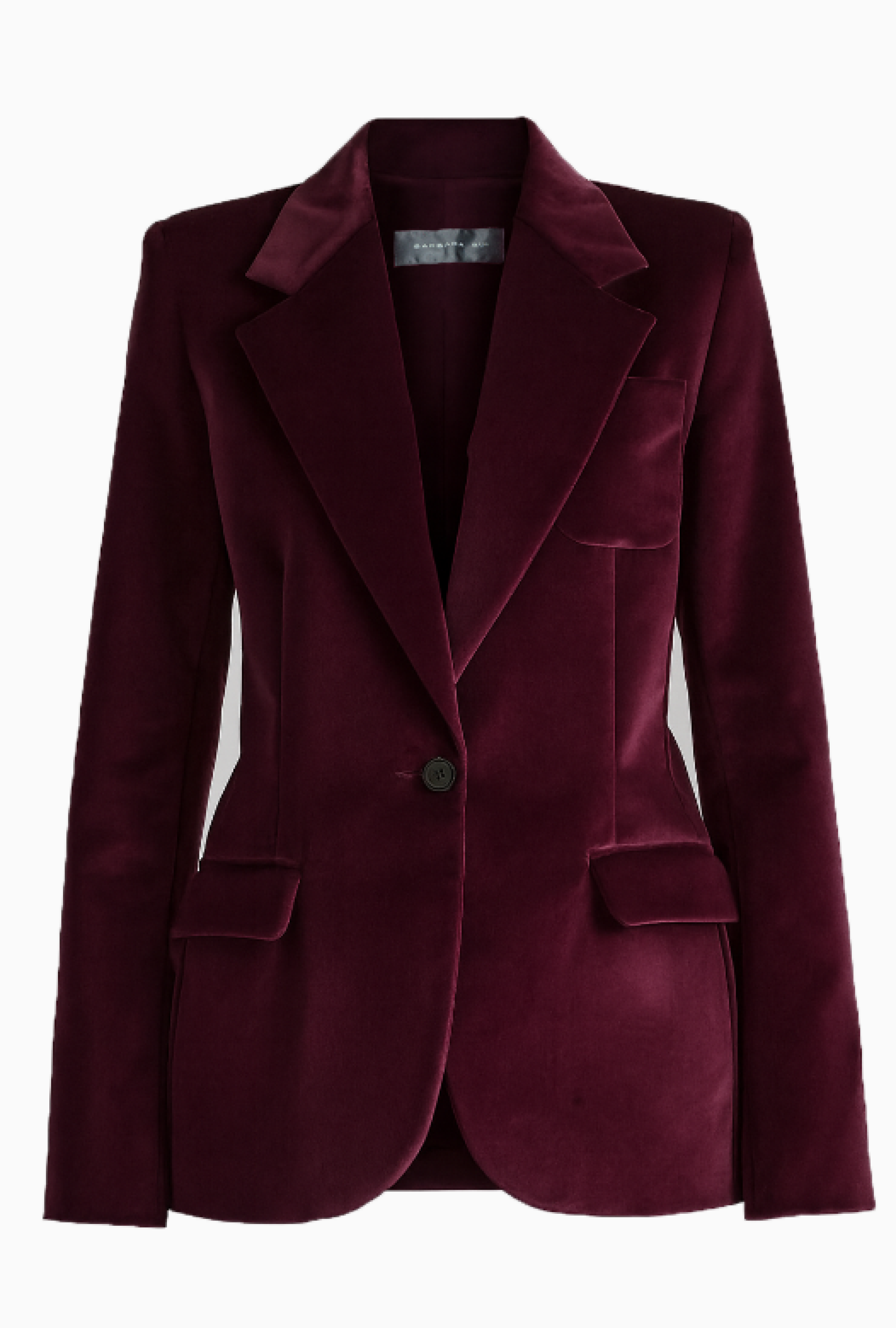 Veste Barbara Bui Velours Fuchsia