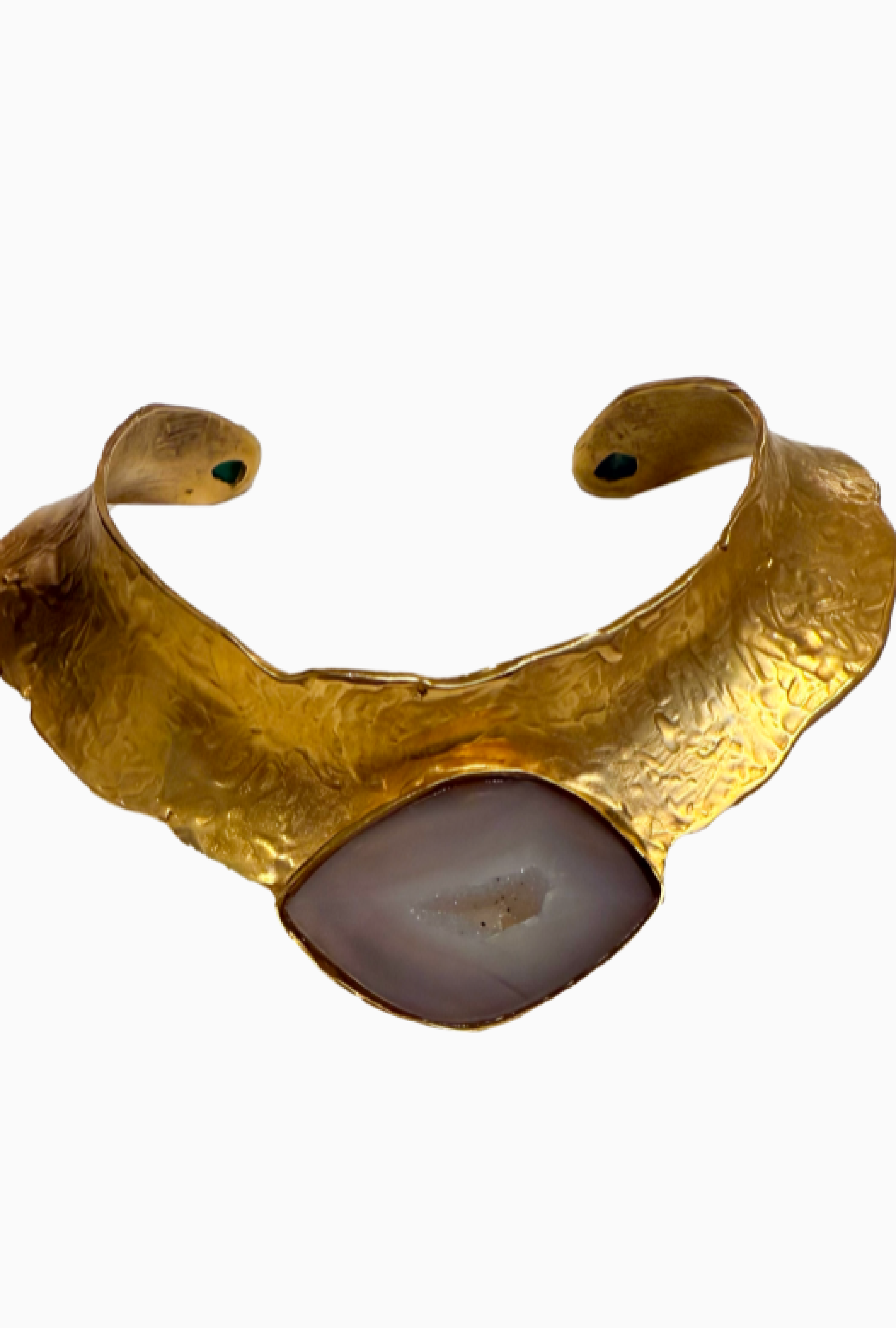 Collier Julia Munoz Gold Plated Bronze With Moonstone