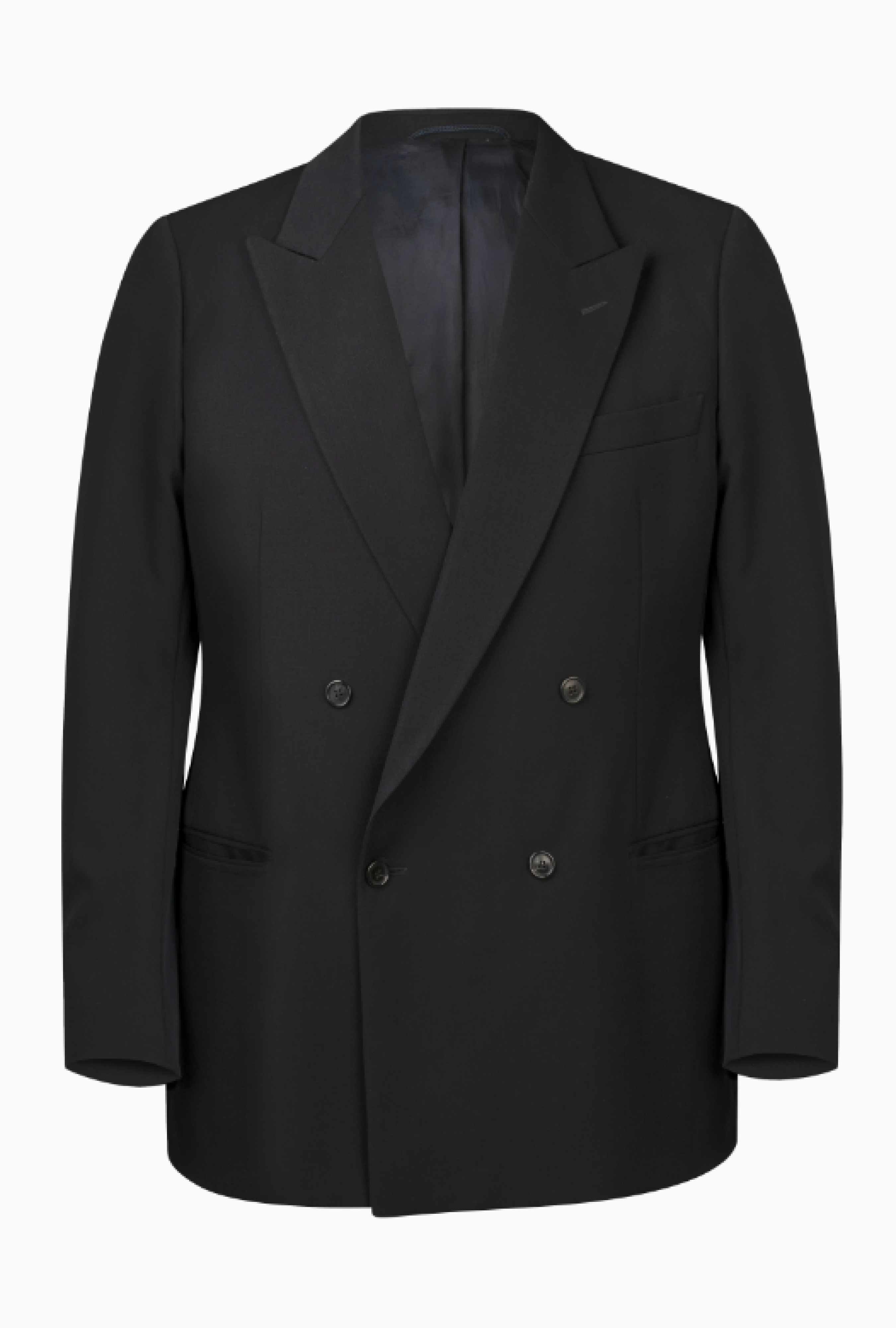 Veste Hermes Smoking Croisé Noir