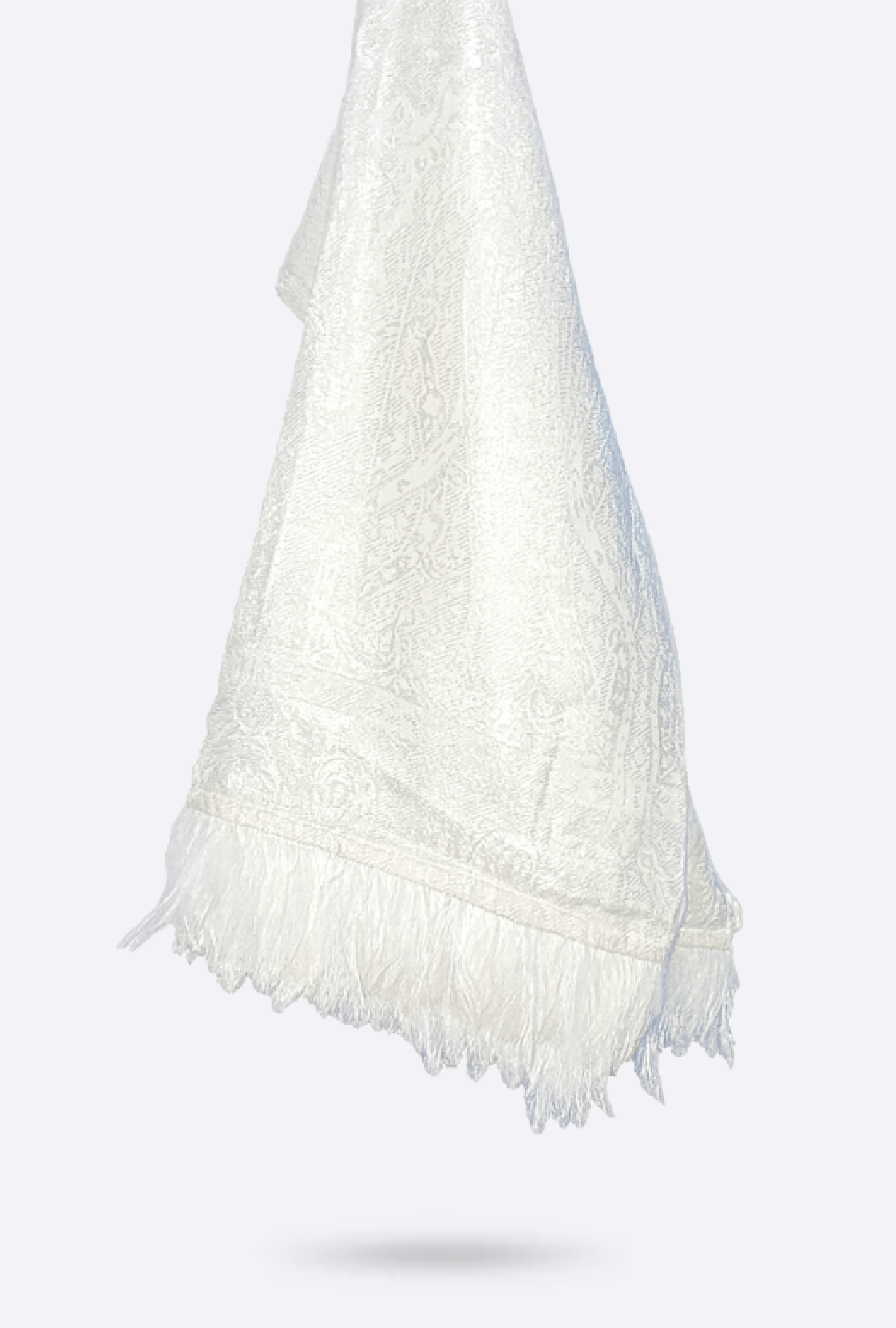 Étole Petrusse Paris Shine Palma Écru