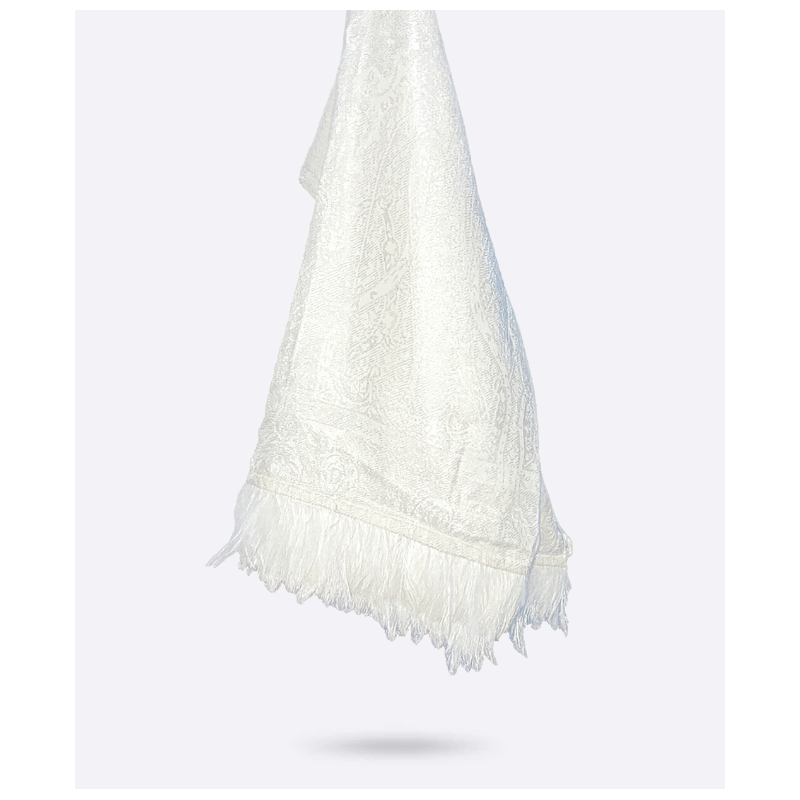 Étole Petrusse Paris Shine Palma Écru