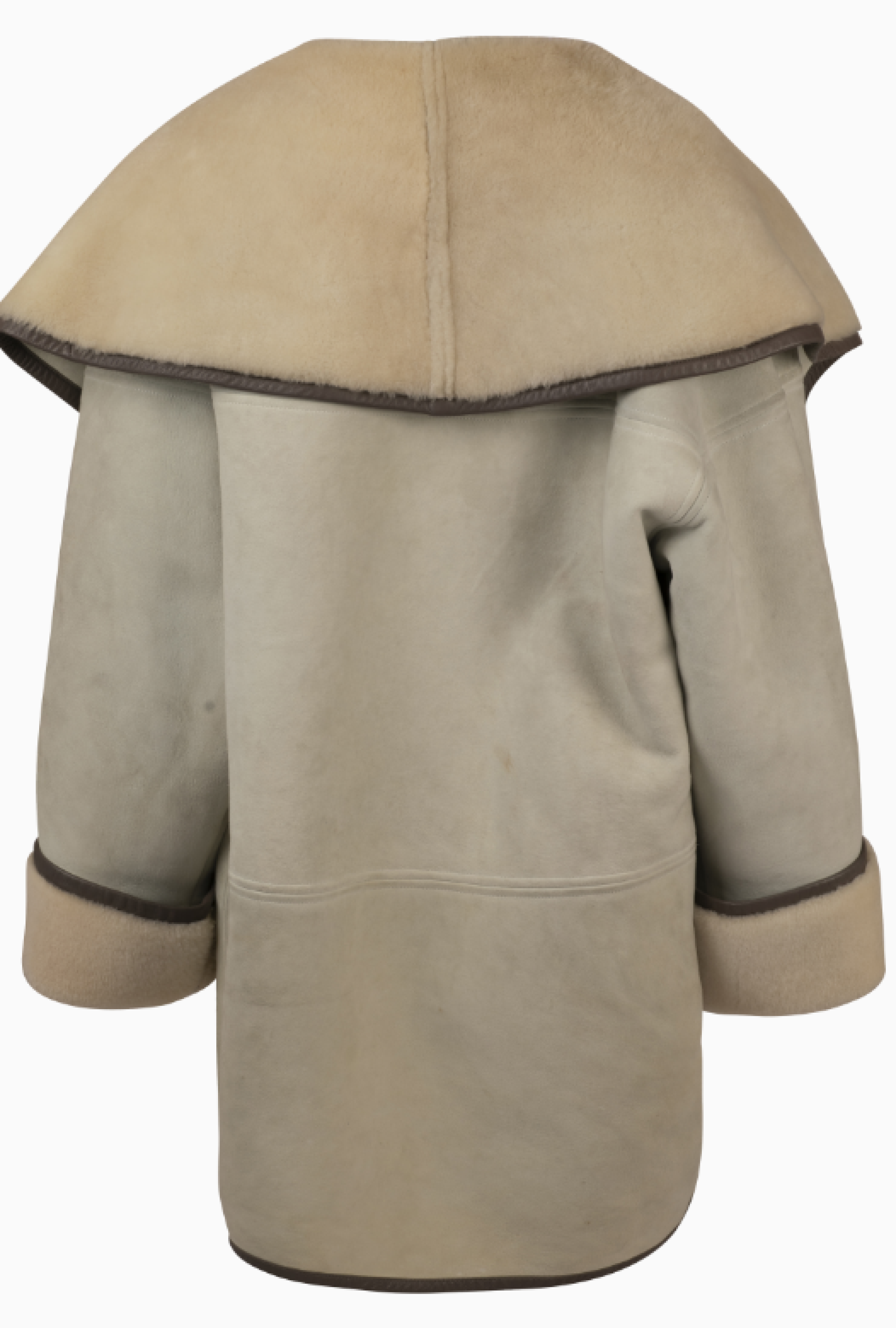 Manteau Guy Laroche Shearling Nude