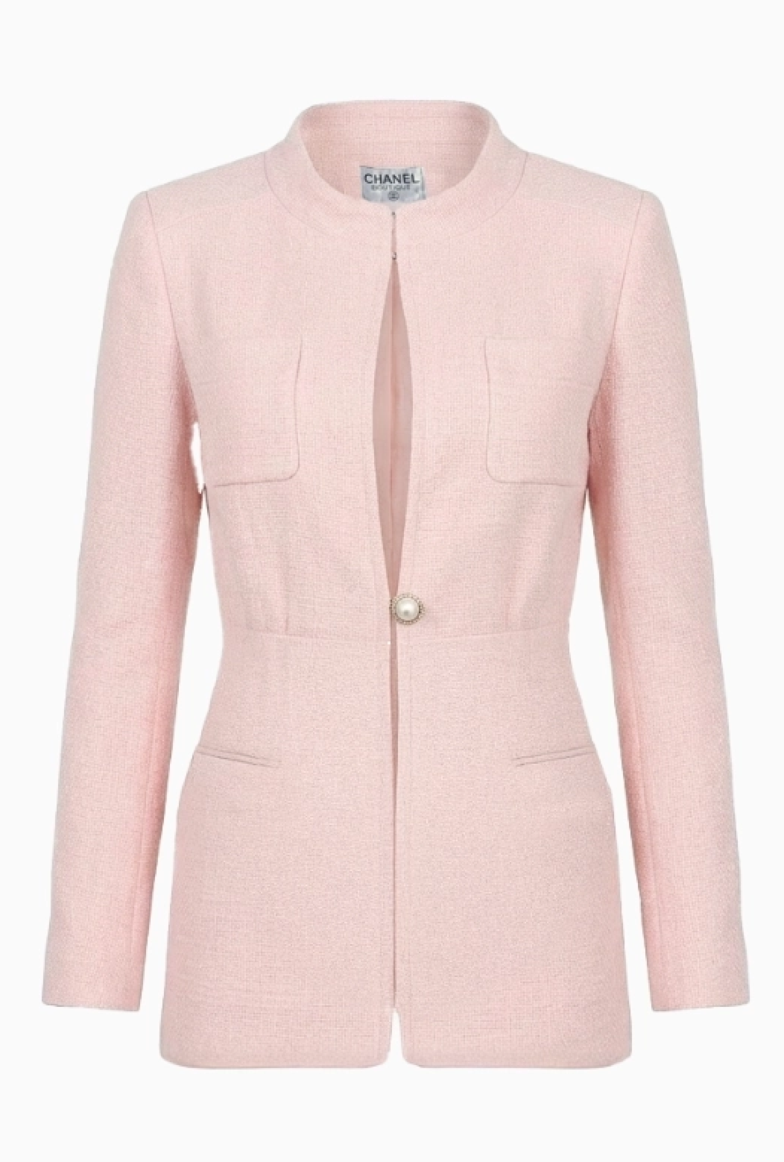 Veste Chanel Tweed Rose SS2002