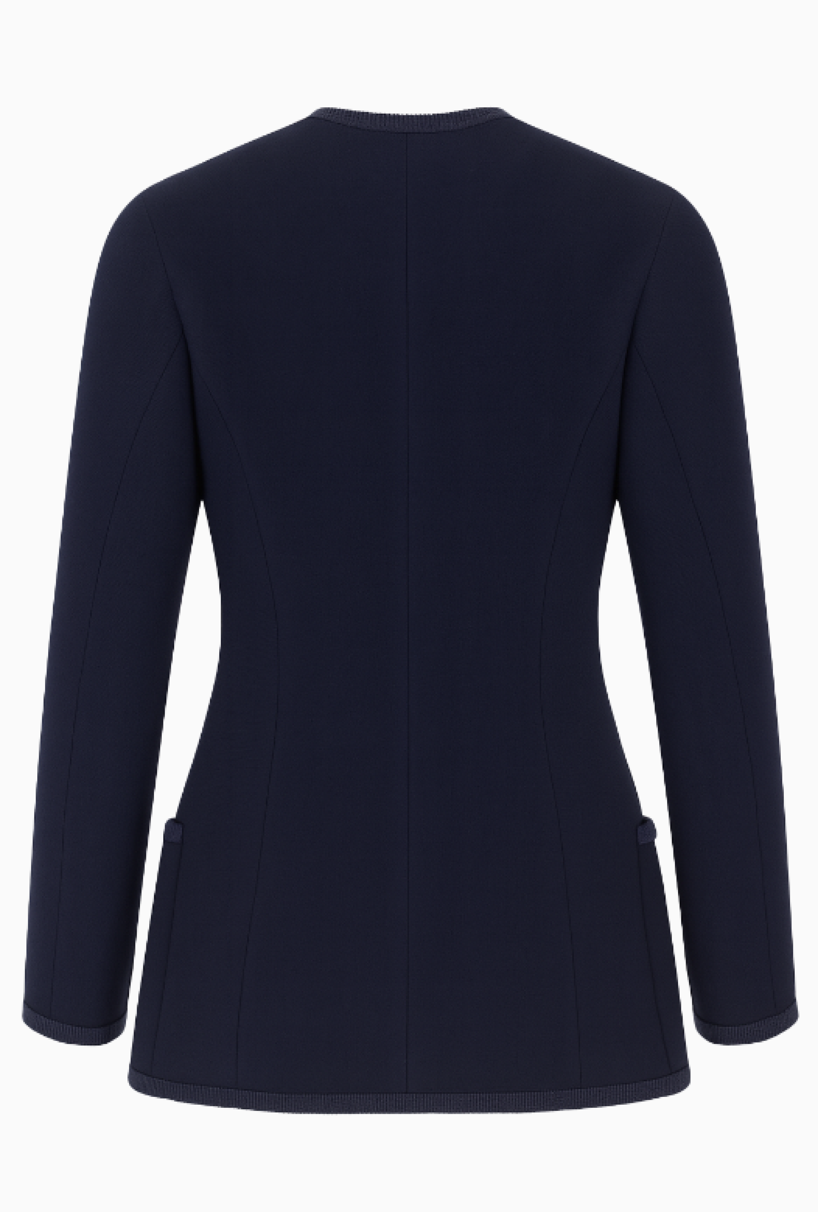 Veste Chanel Tweed Bleu Marine Fall 1995