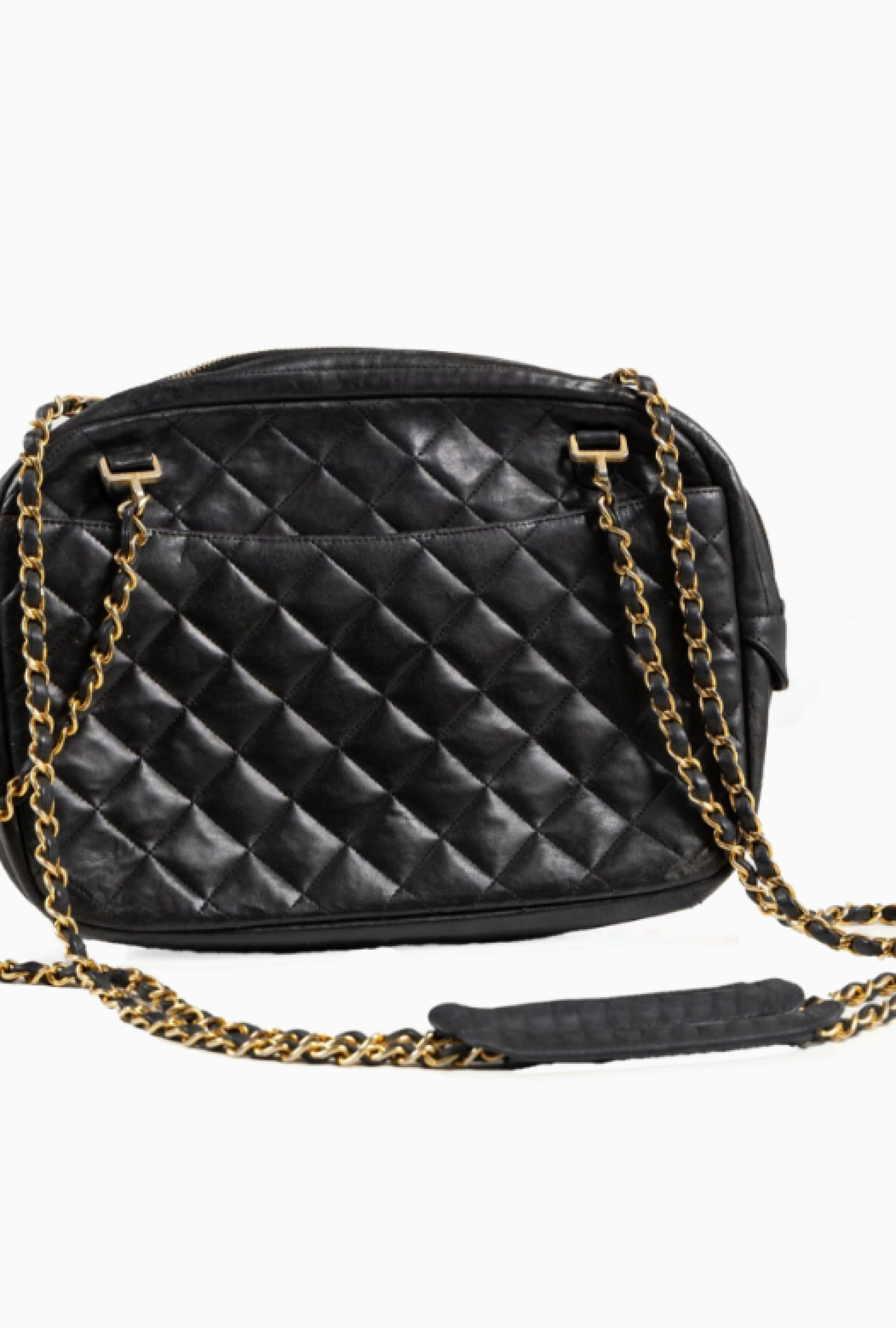 Sac Chanel Caméra Noir