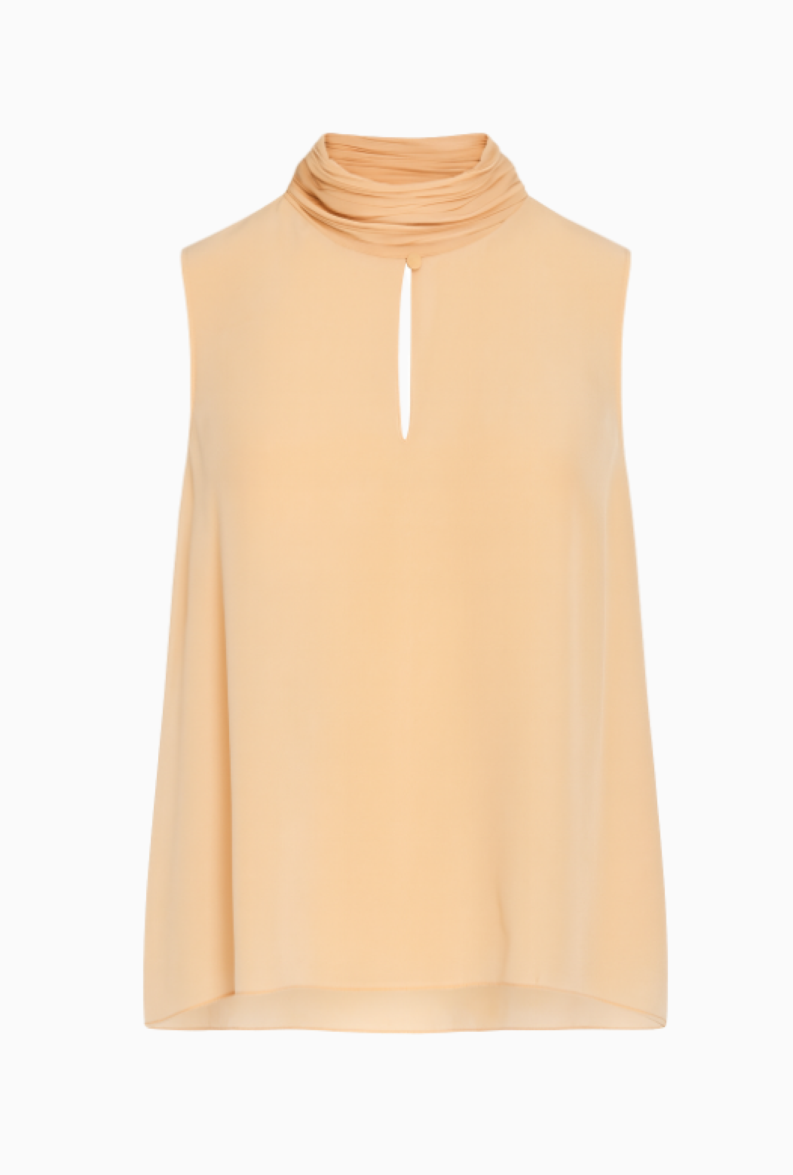 Top Chloe Col Drapé Pêche FW2012