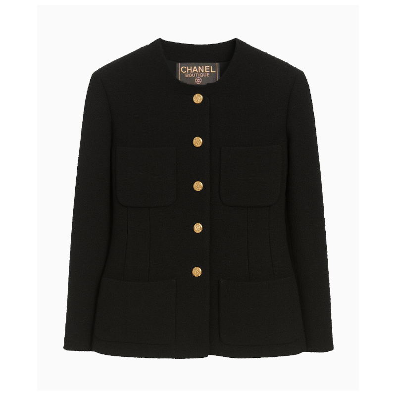 Veste Chanel Boutique Noir Intemporel