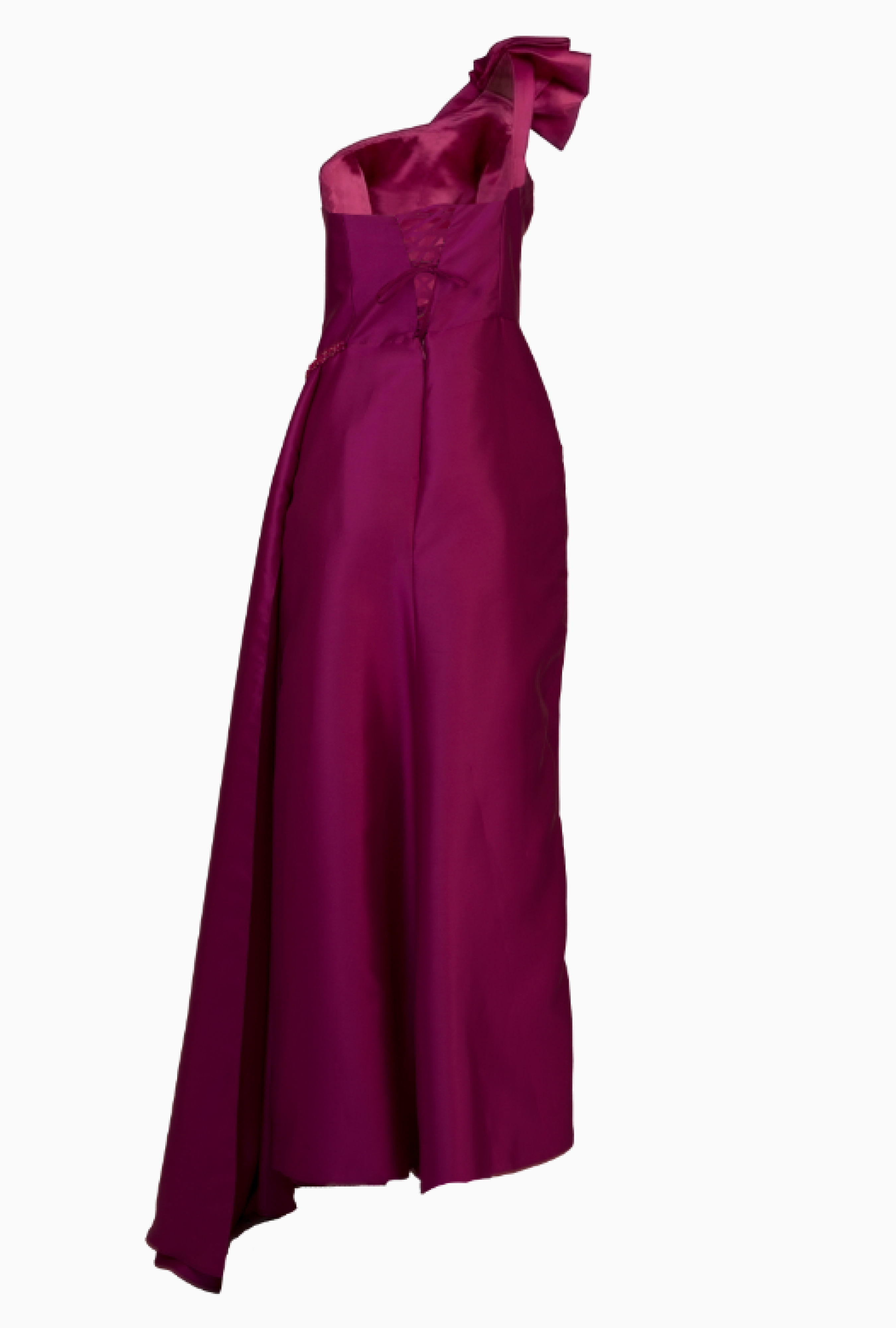 Robe My Couture Corner Asymétrique Drapée