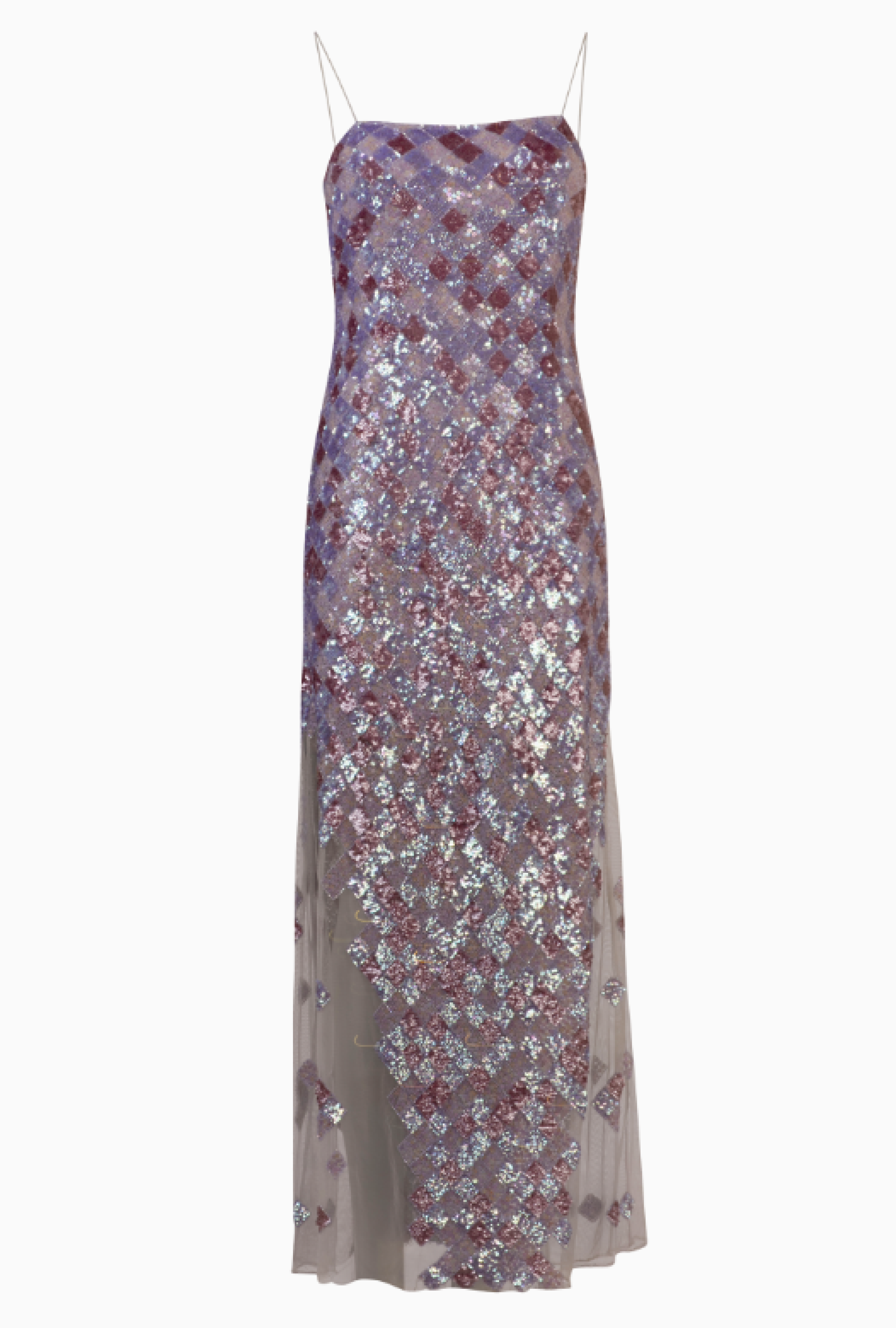 Robe My Couture Corner Sequins Lilas