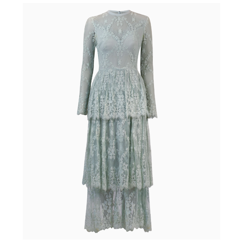 Robe My Couture Corner Dentelle Givrée