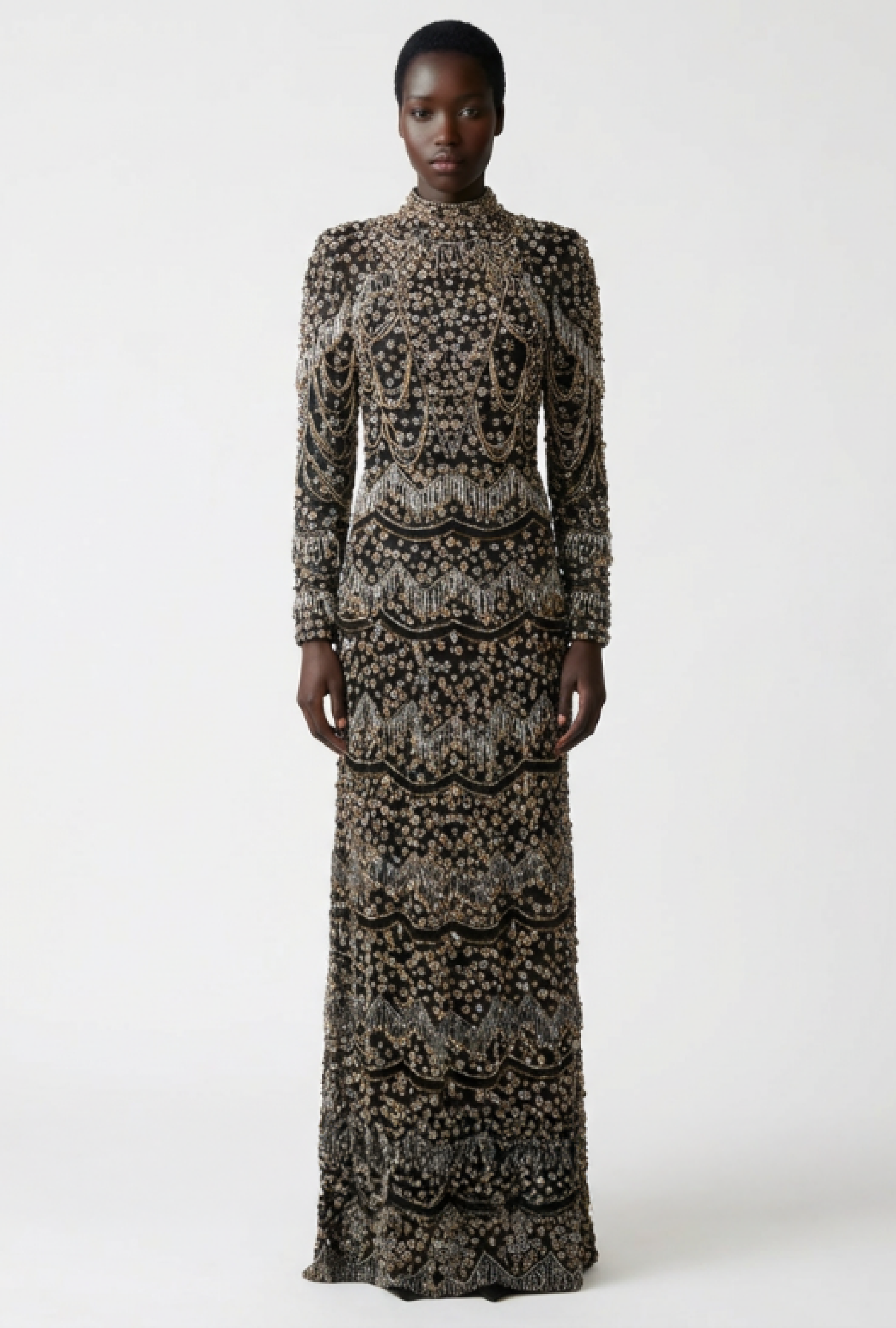 Robe My Couture Corner Broderies Impériales