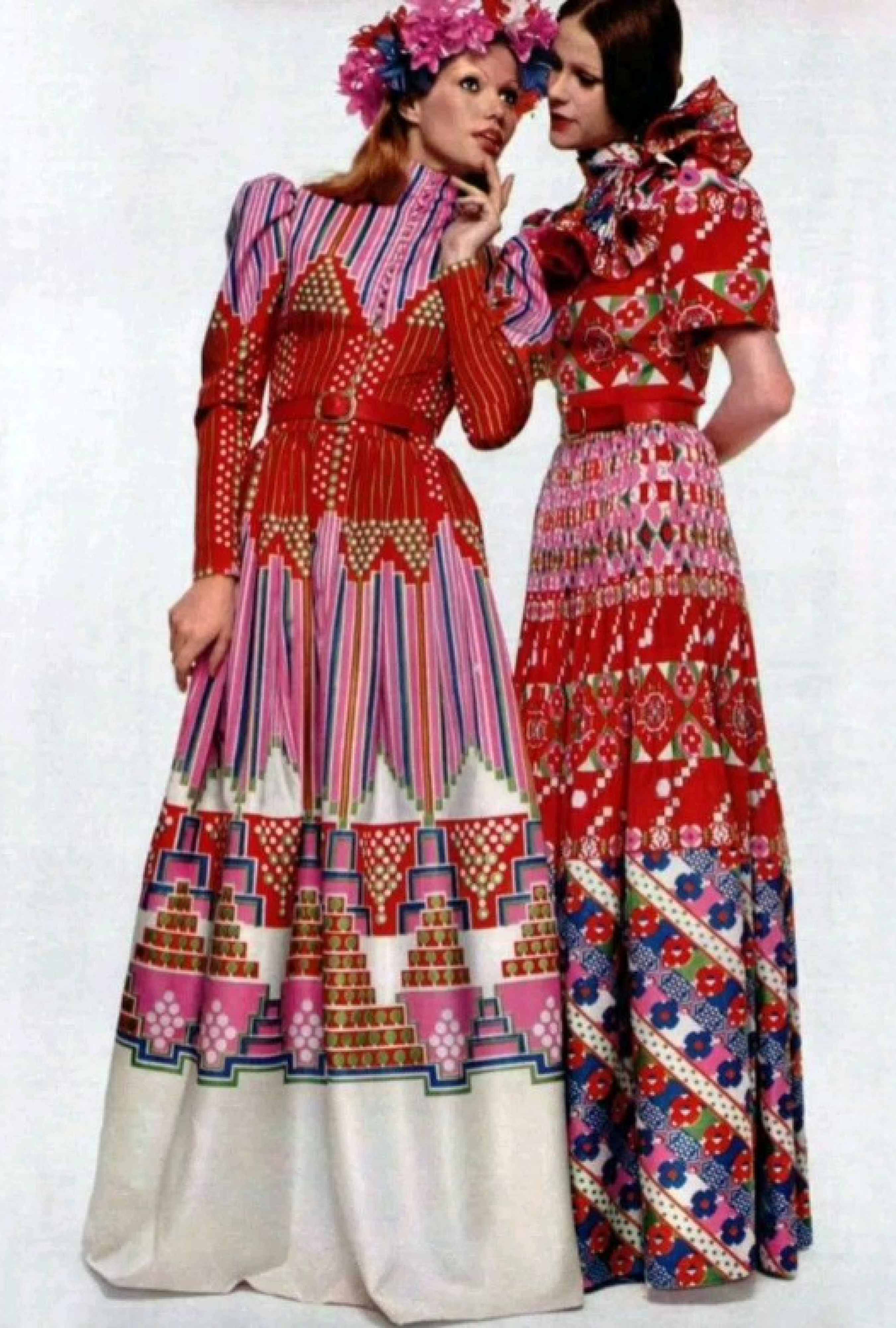 Jupe Lanvin Rouge Impériale SS1972