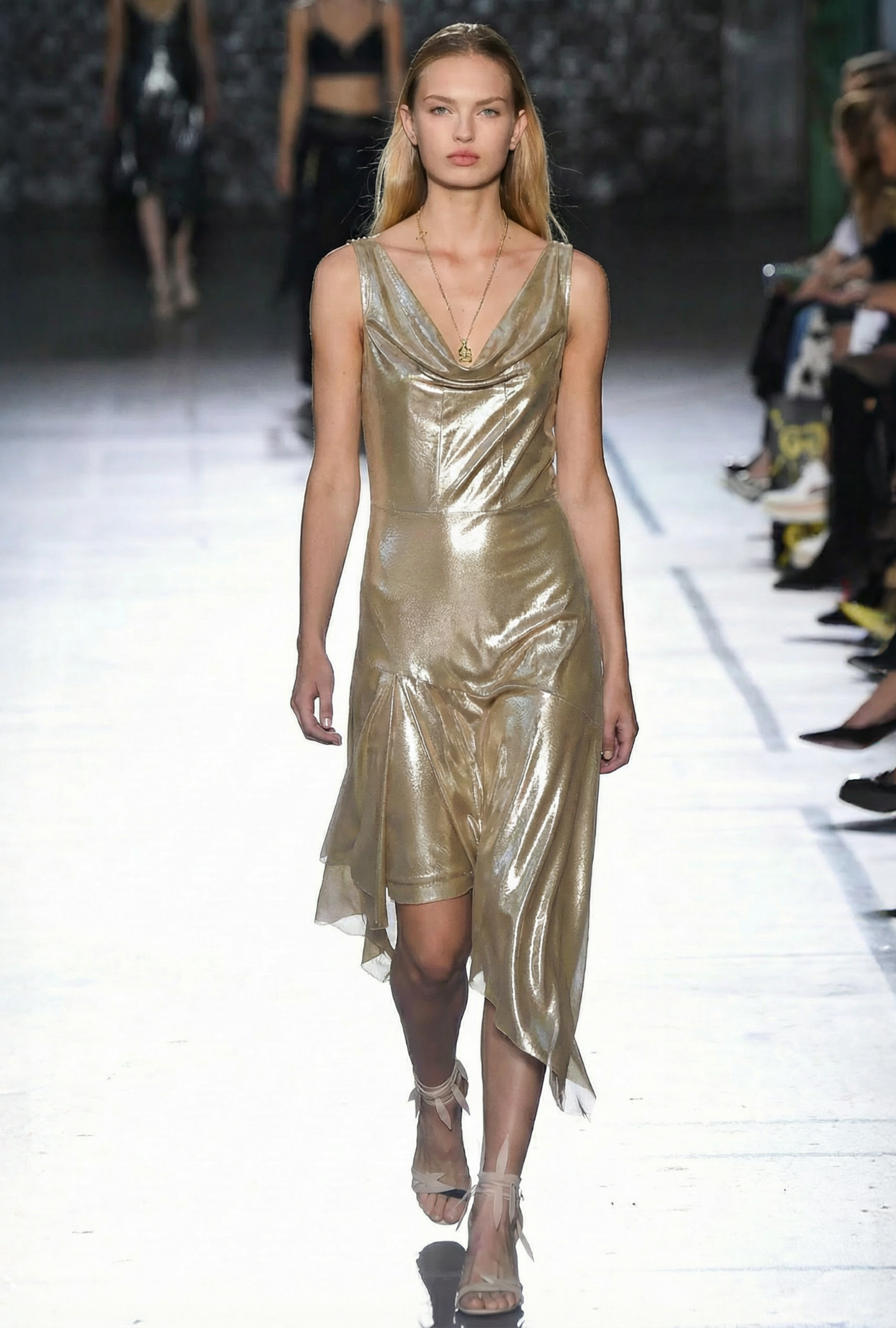 Robe John Galliano Lumière Liquide SS2017