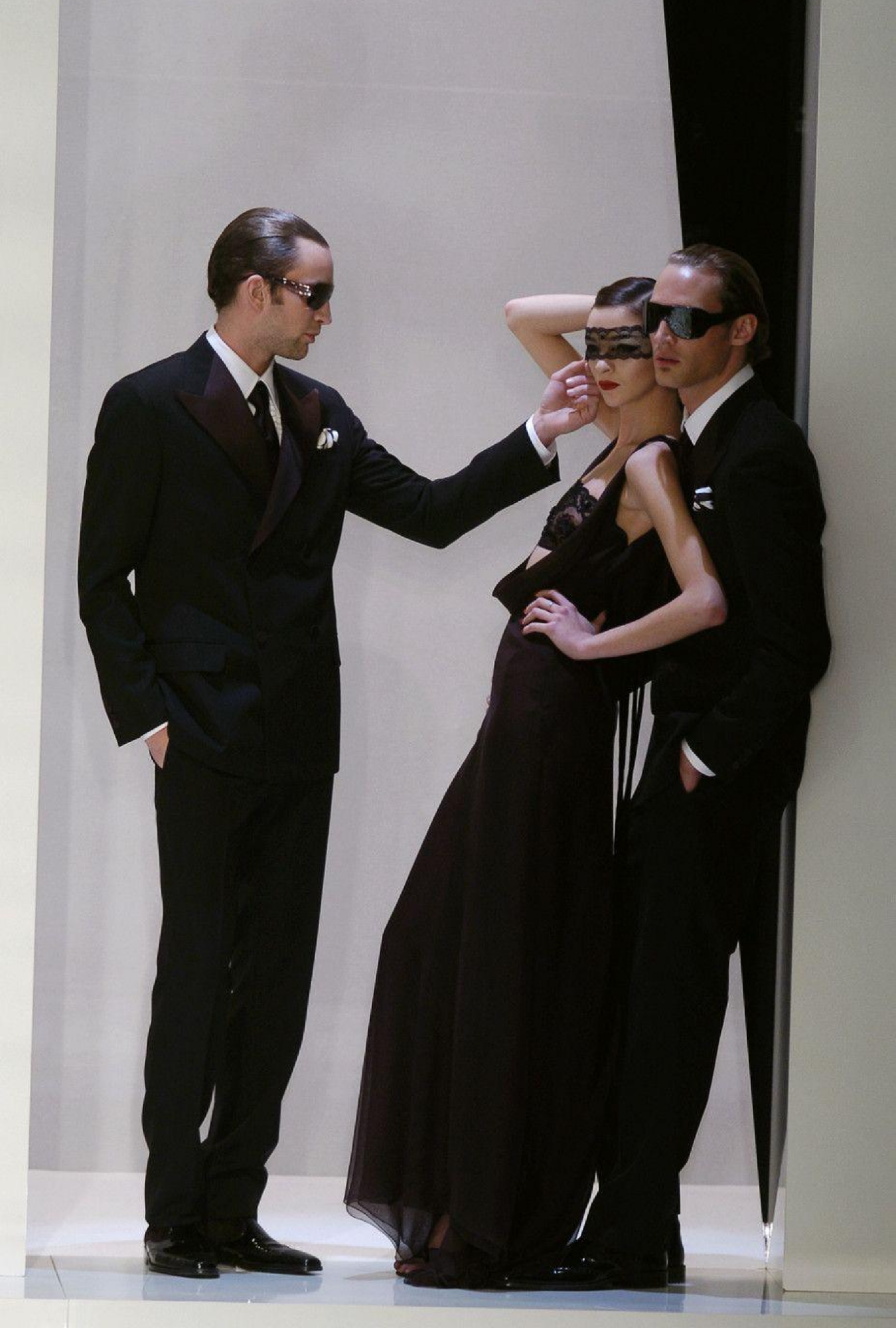 Robe Valentino Black Lace Fall2004