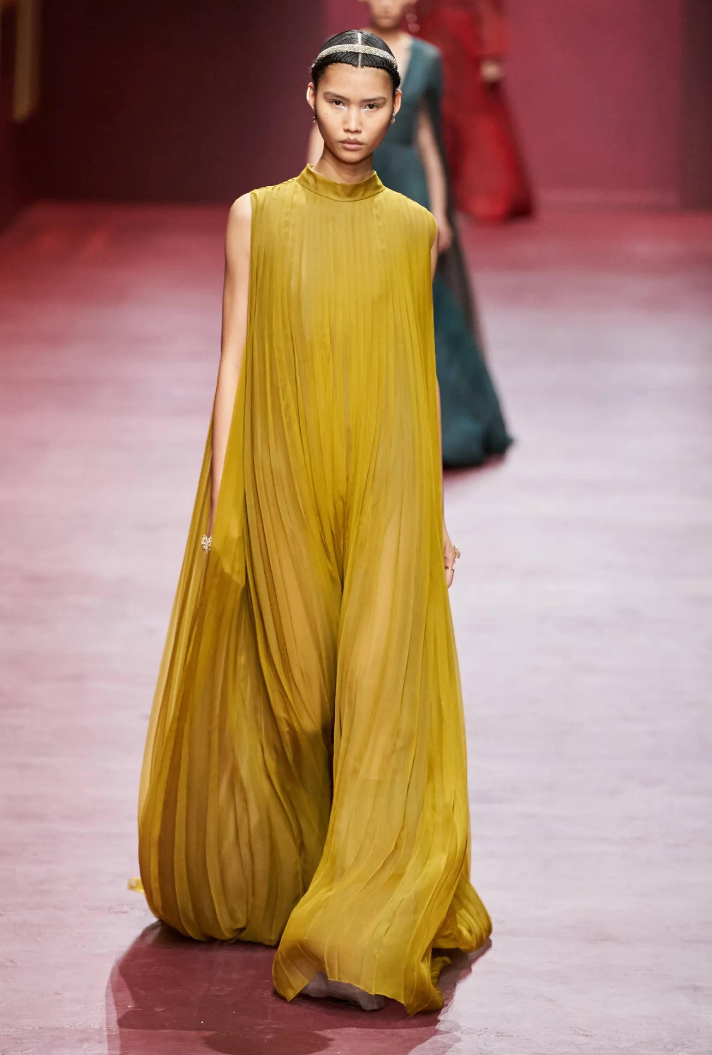 Robe Christian Dior Military Green