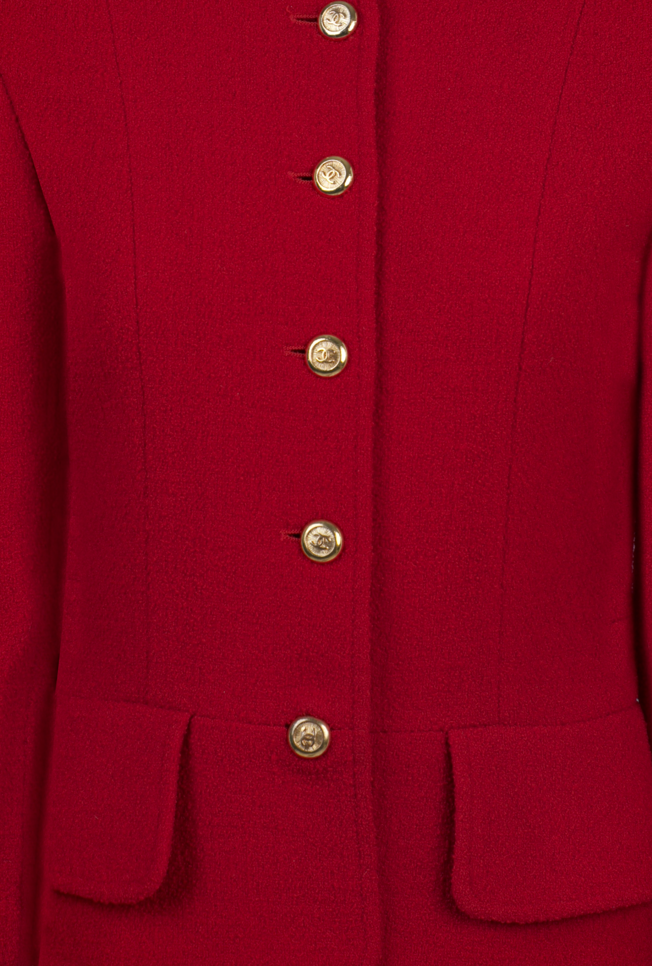 Veste Chanel Rouge Iconique