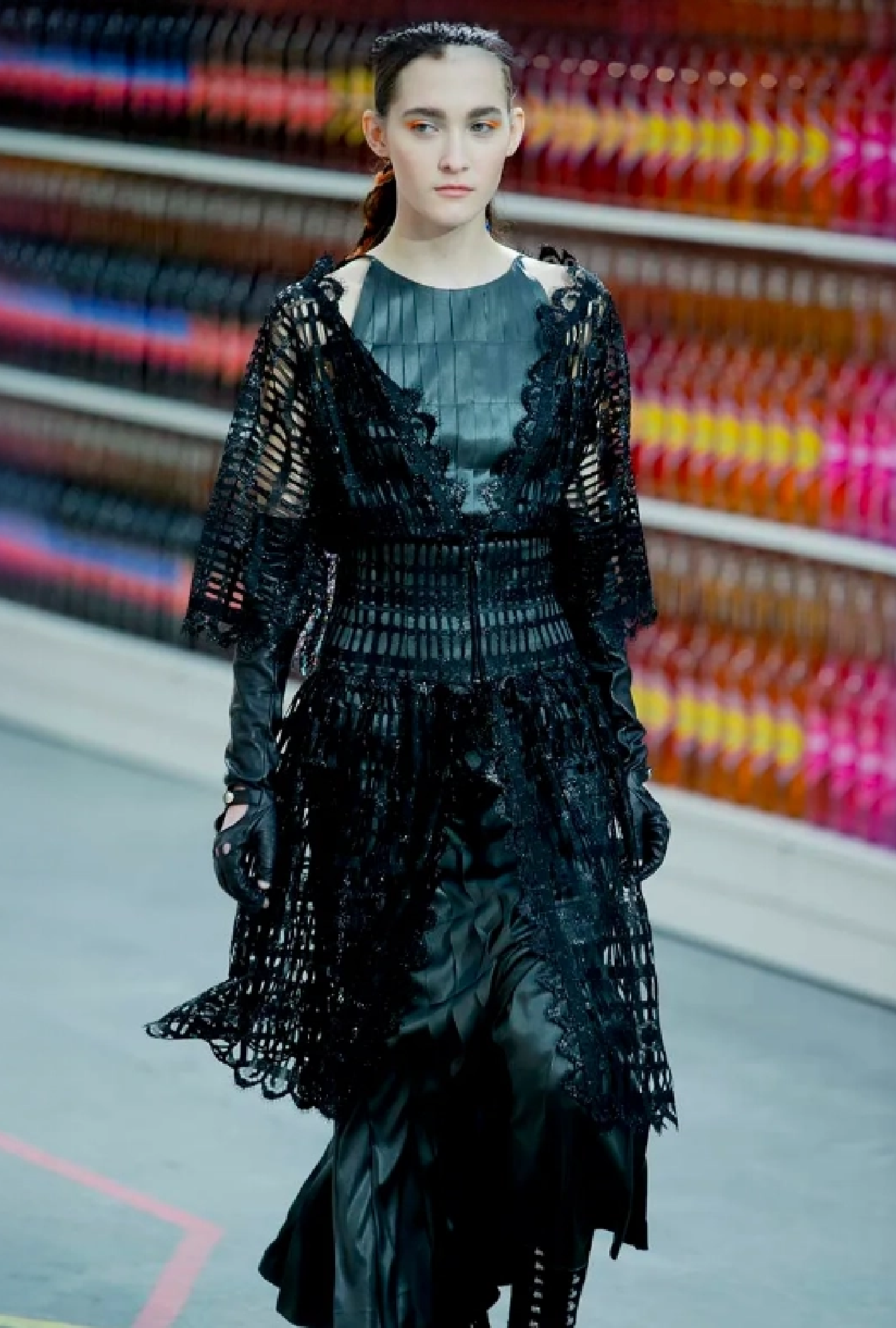 Robe Chanel Black Tie Elegance FW 2014