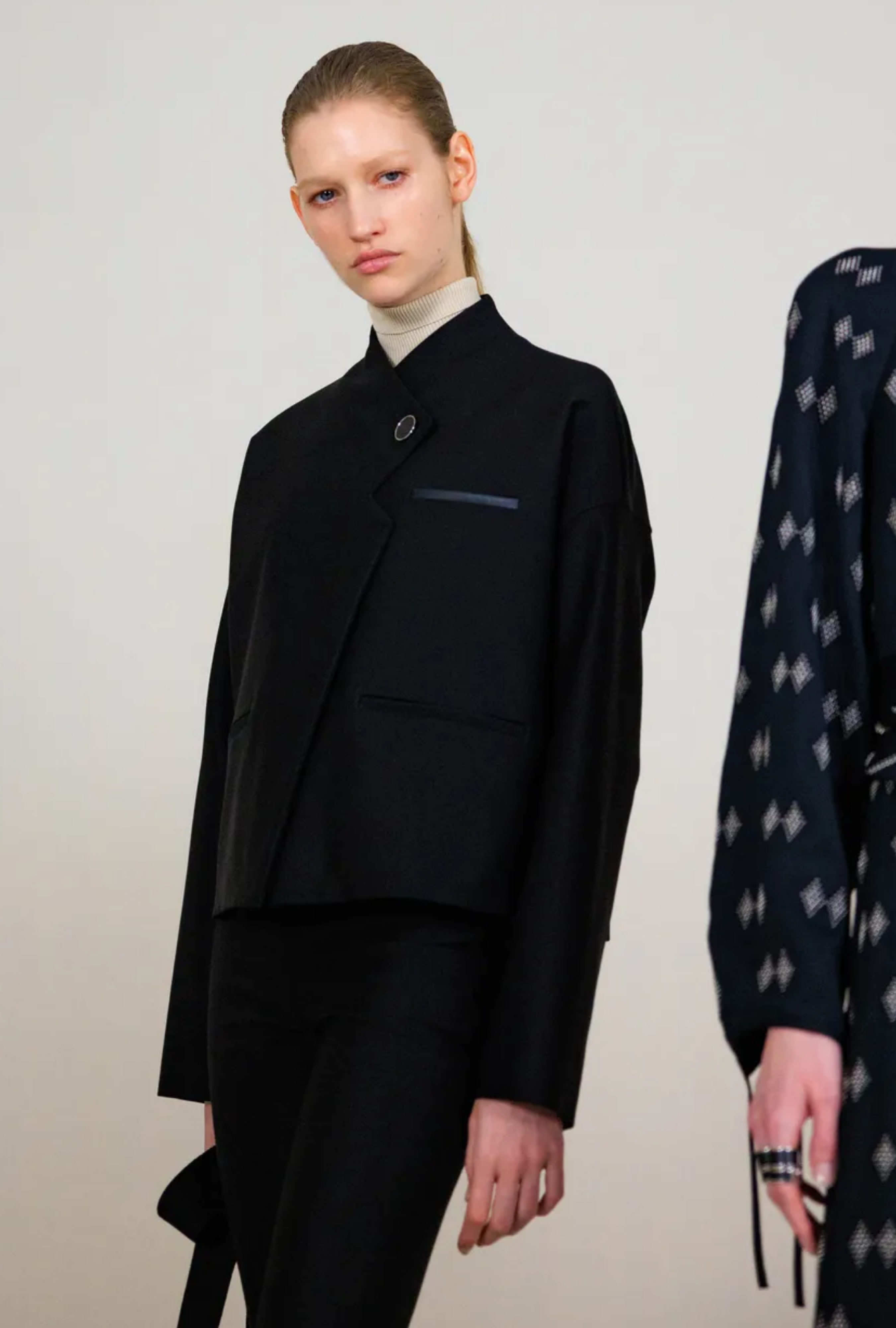 Ensemble Hermes Tailoring Black FW2024