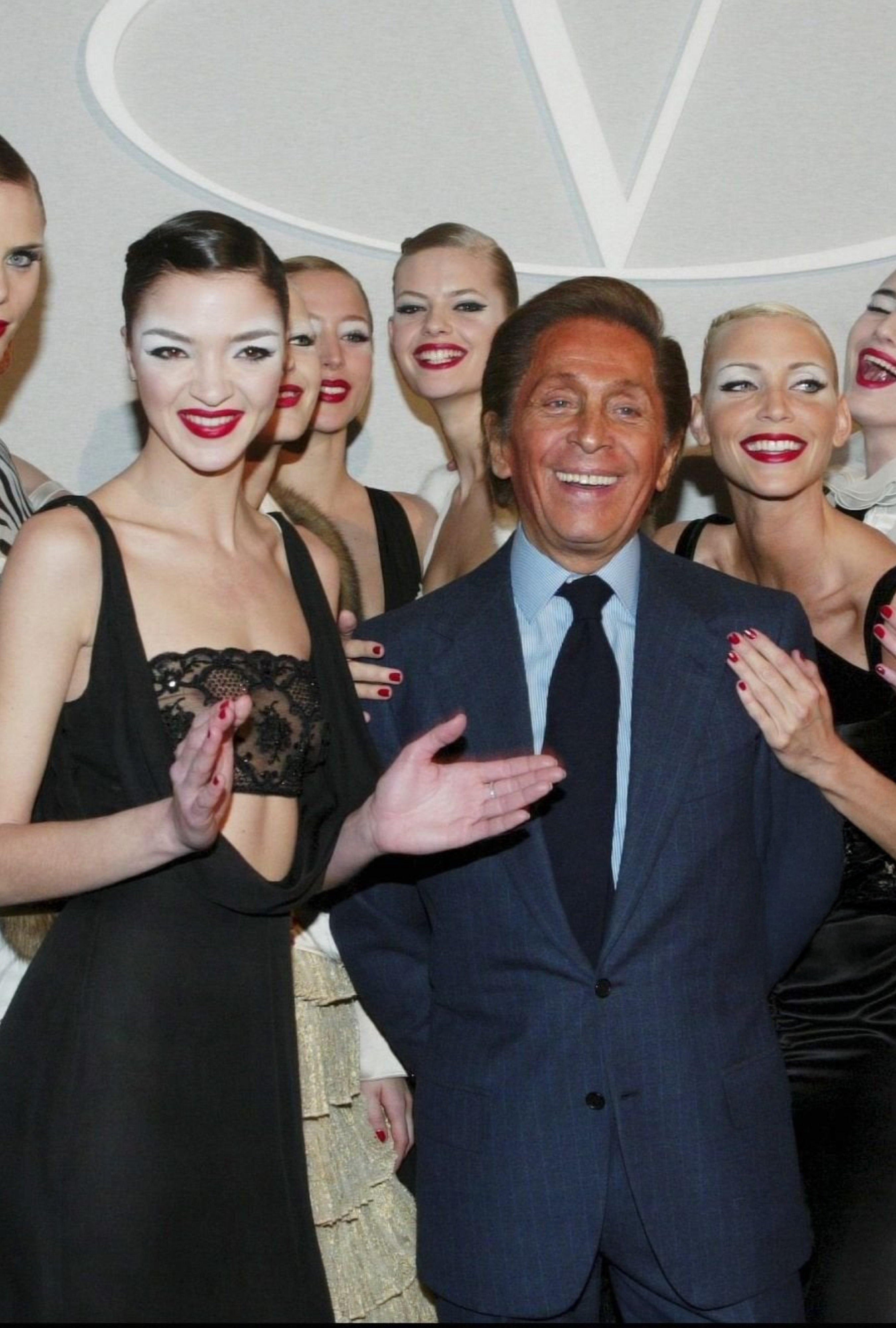 Robe Valentino Black Lace Fall2004